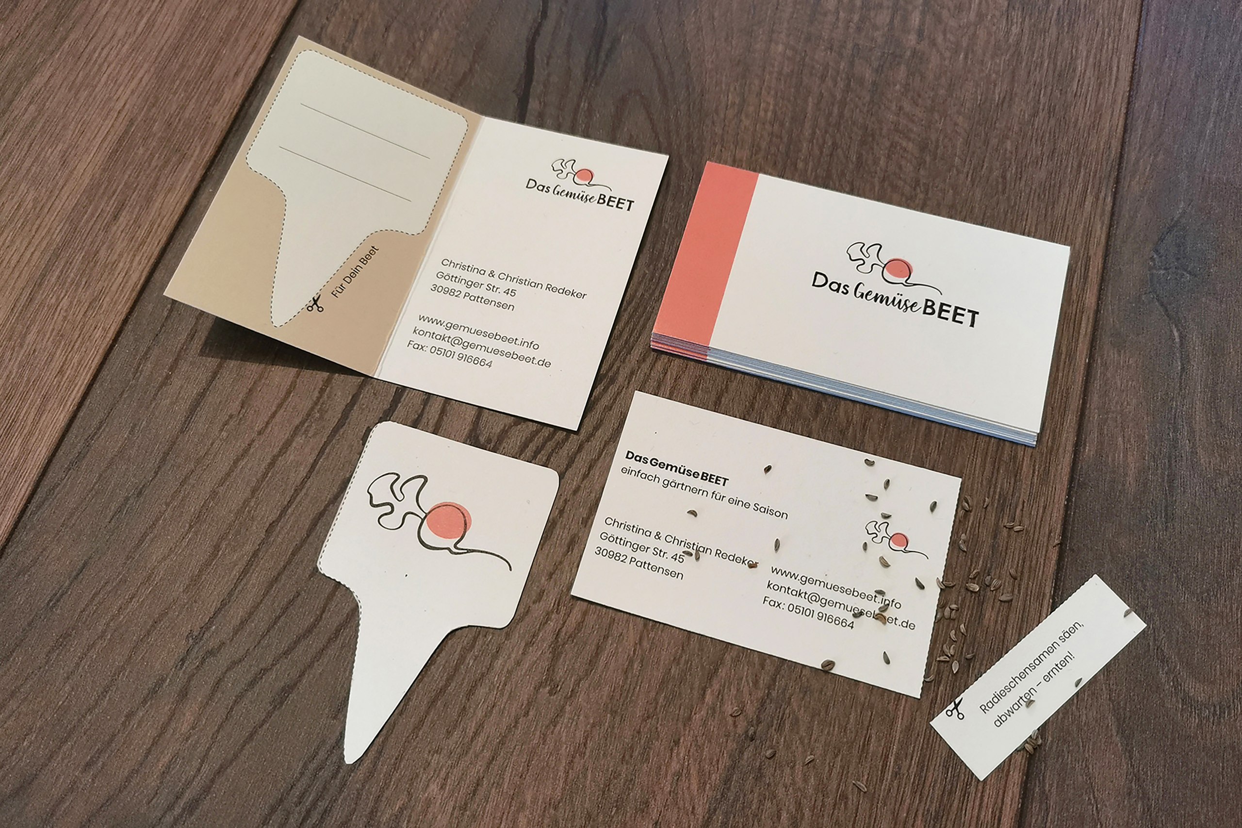 Corporate Identity für ein Selbsternte-Projekt