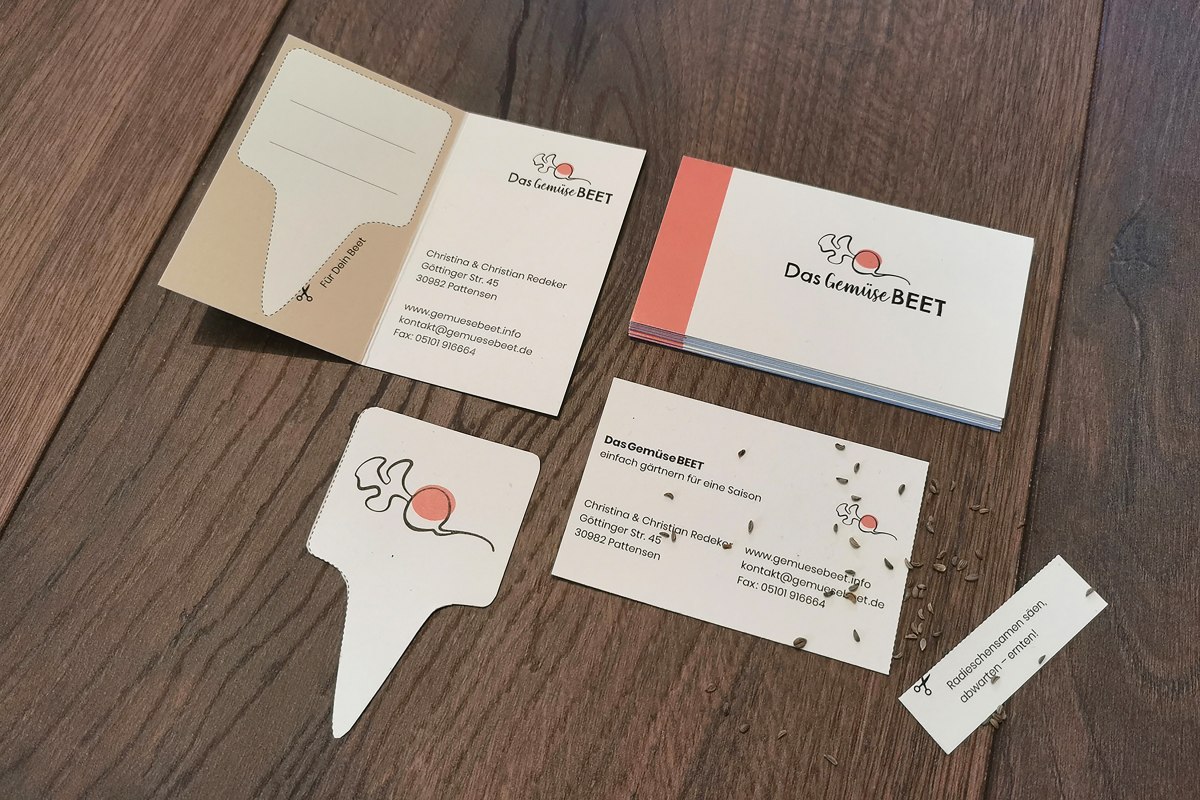 Corporate Identity für ein Selbsternte-Projekt