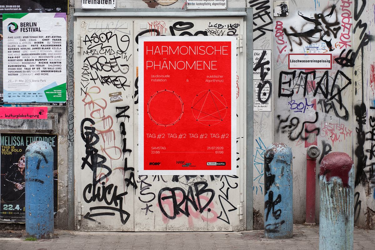 Eine audiovisuelle Lichtinstallation auf Basis des euklidischen Algorithmus’