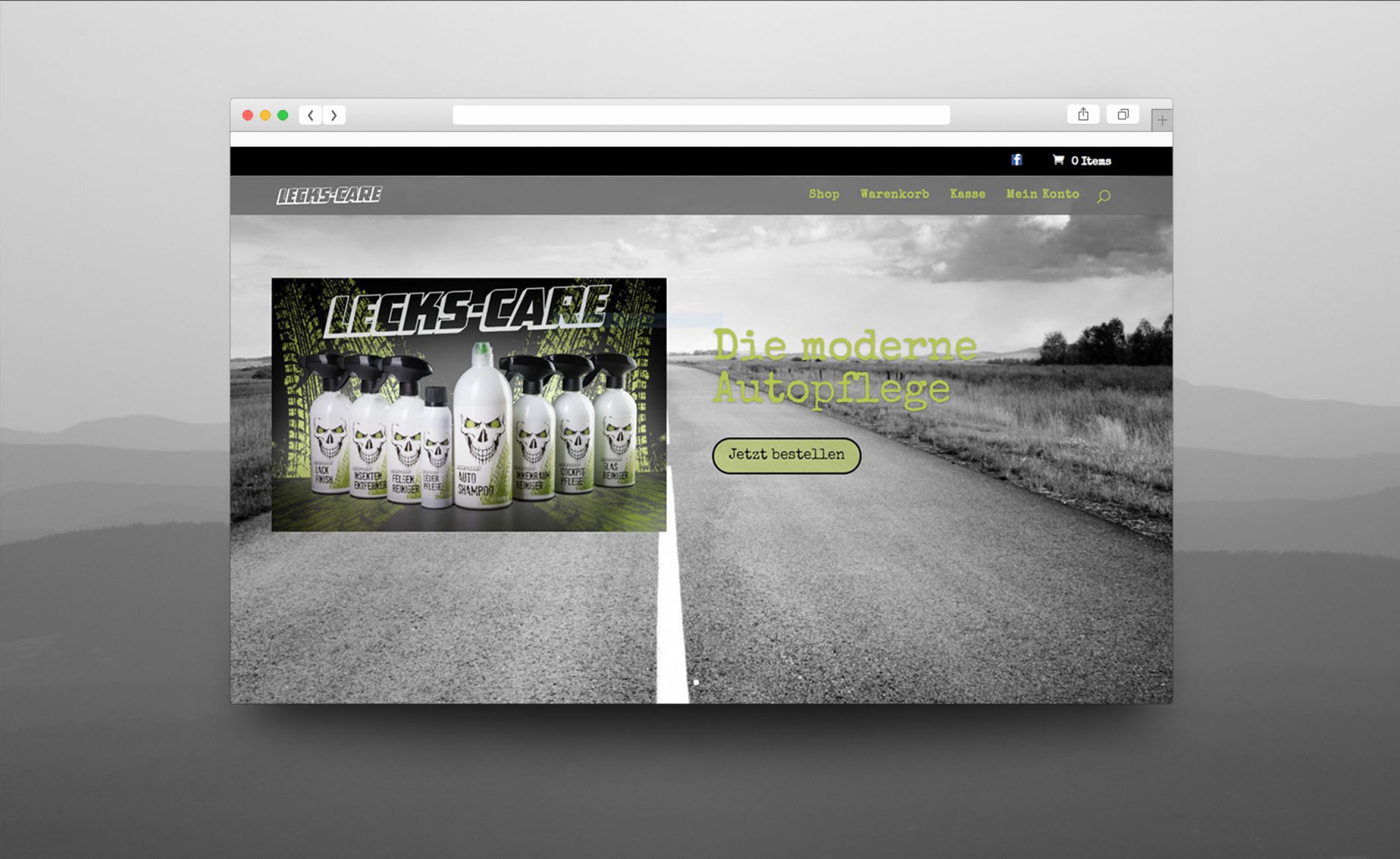 Am Beispiel des Onlineshops Lecks-Care
