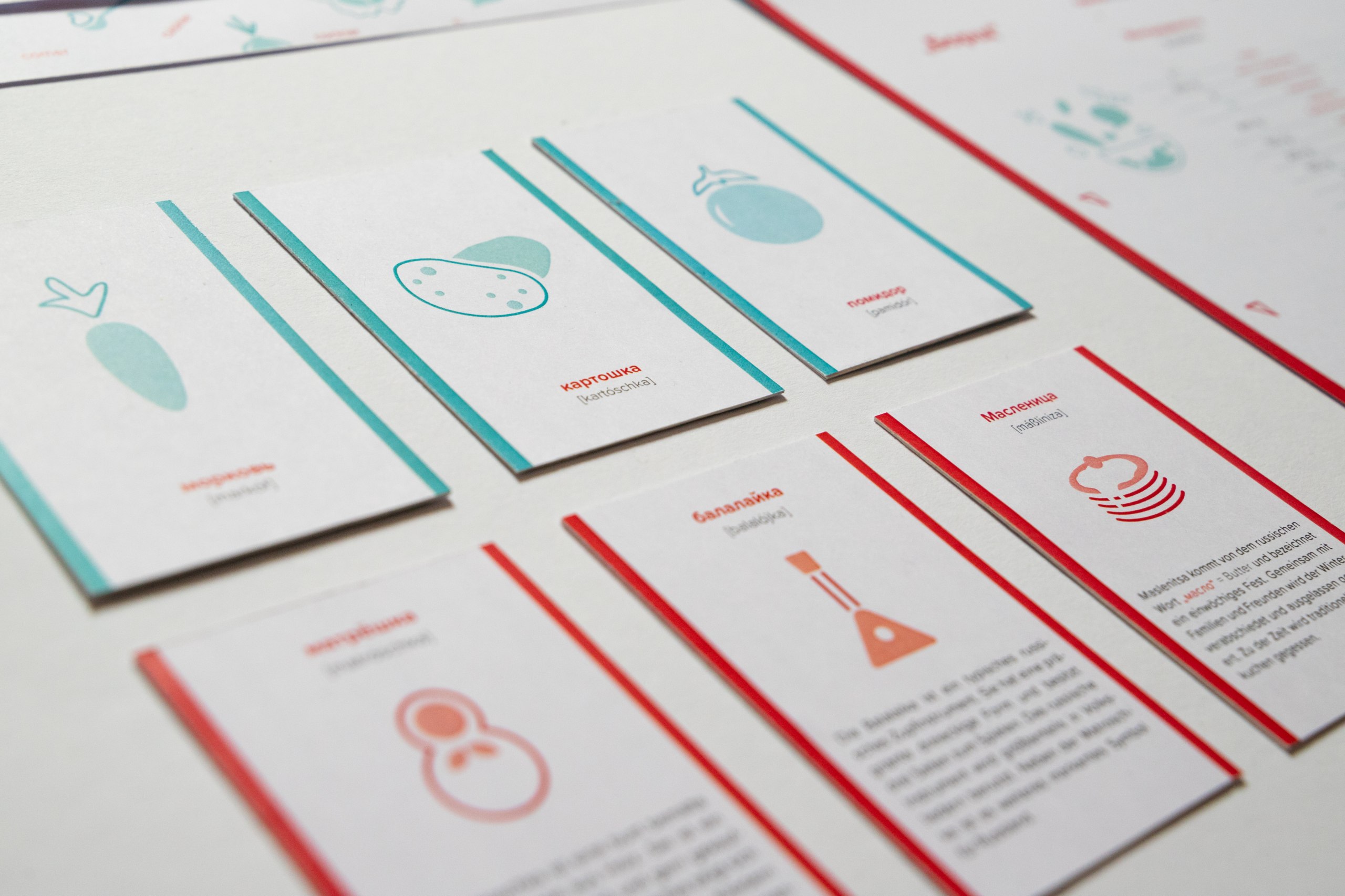 Corporate Design für eine Sprach- und Kochschule