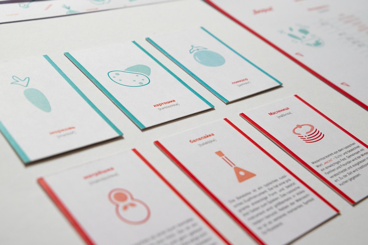 Corporate Design für eine Sprach- und Kochschule