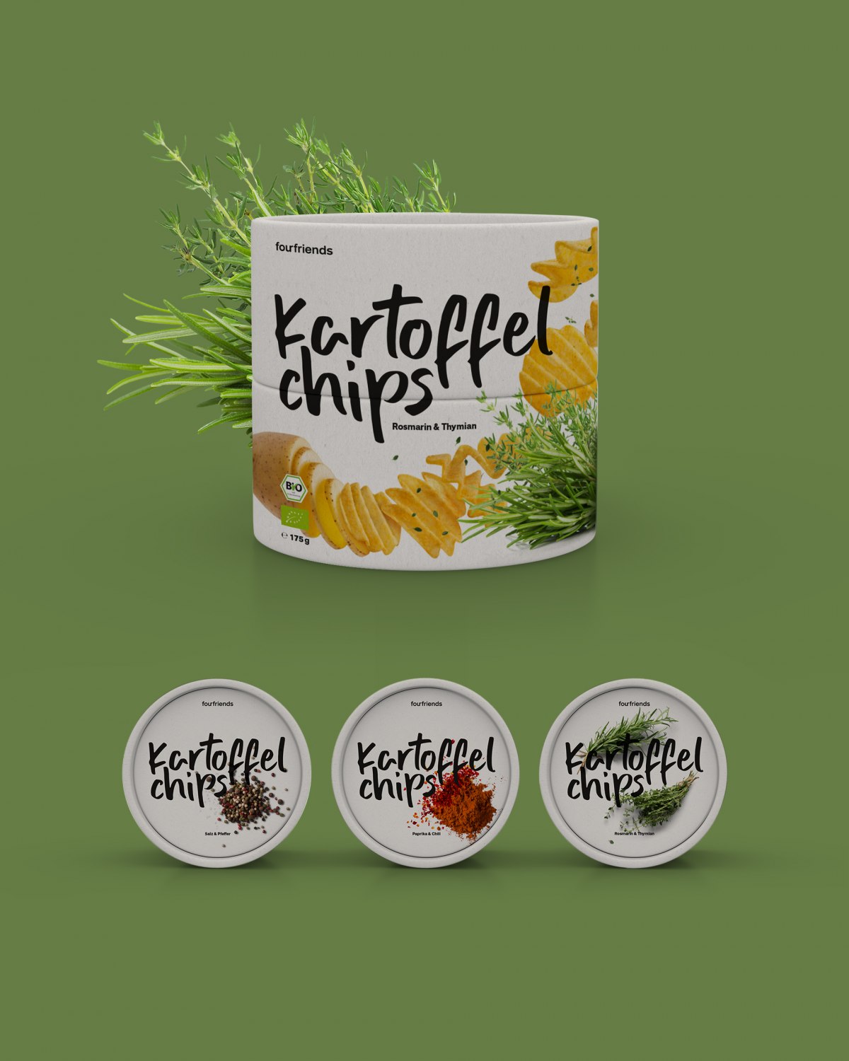 Eine nachhaltige Chipsverpackung