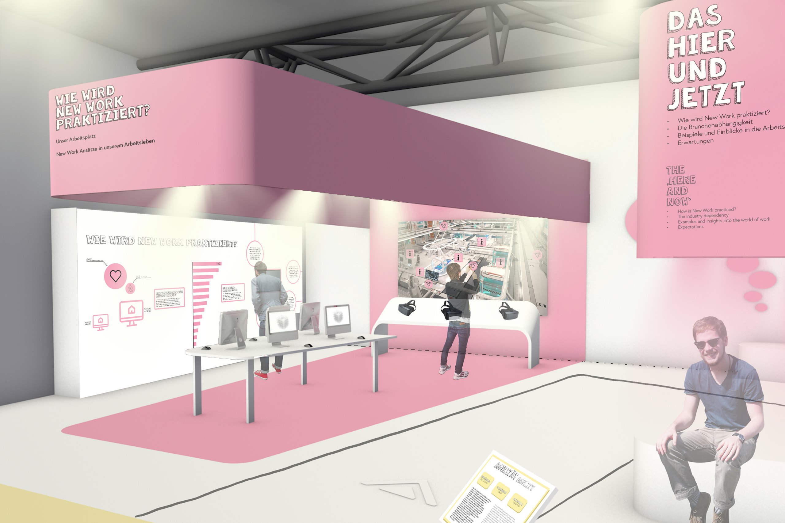 Ein interaktives Ausstellungsformat über New Work und den strukturellen Wandel der Arbeitswelt