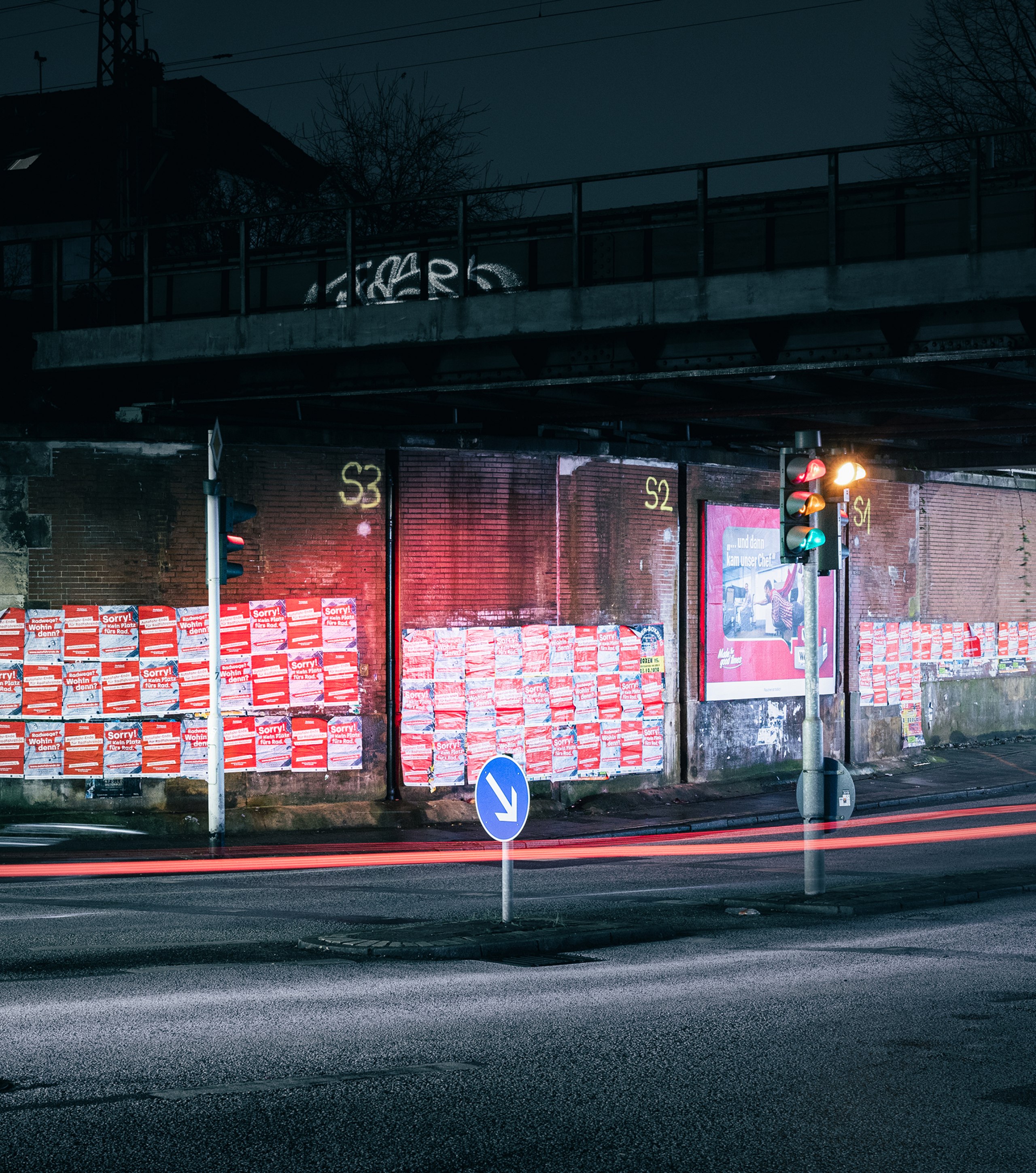 Eine Guerilla-Kampagne für mehr Radverkehr in Bremerhaven