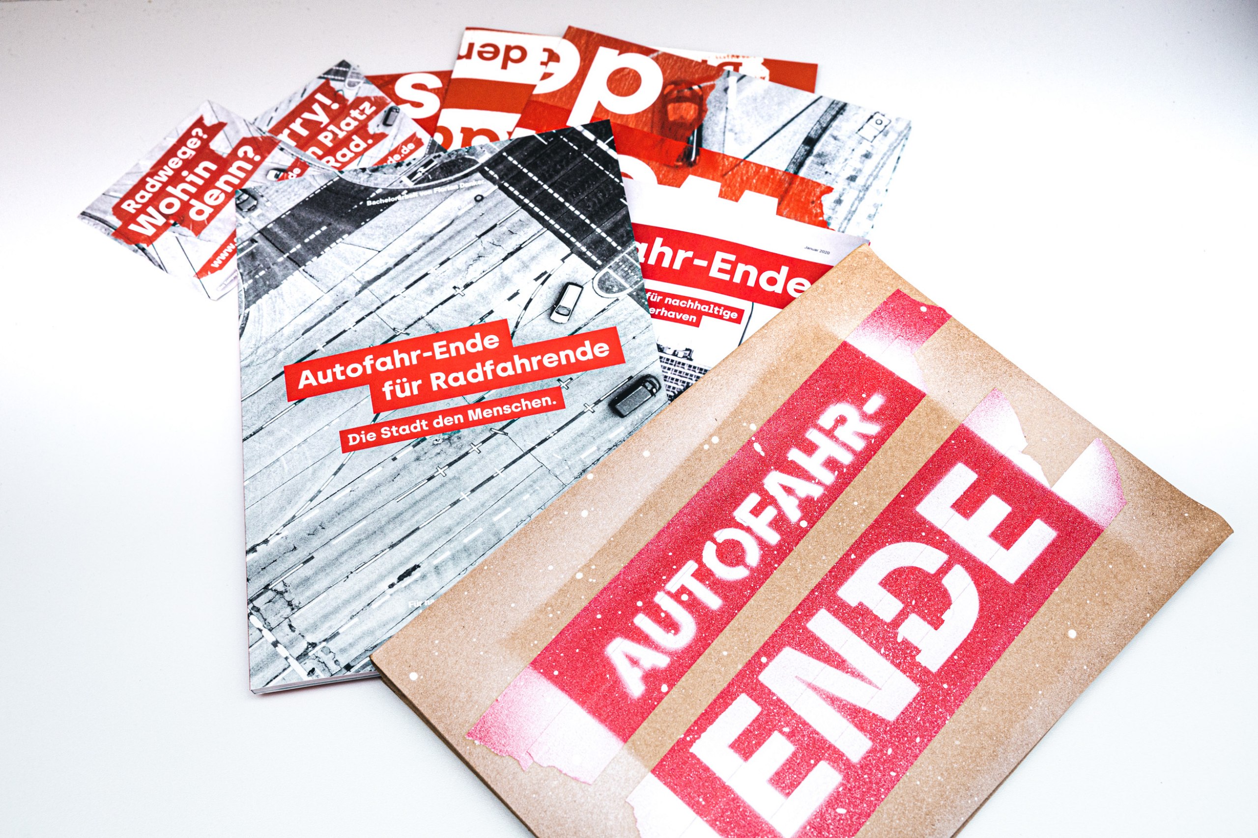 Eine Guerilla-Kampagne für mehr Radverkehr in Bremerhaven