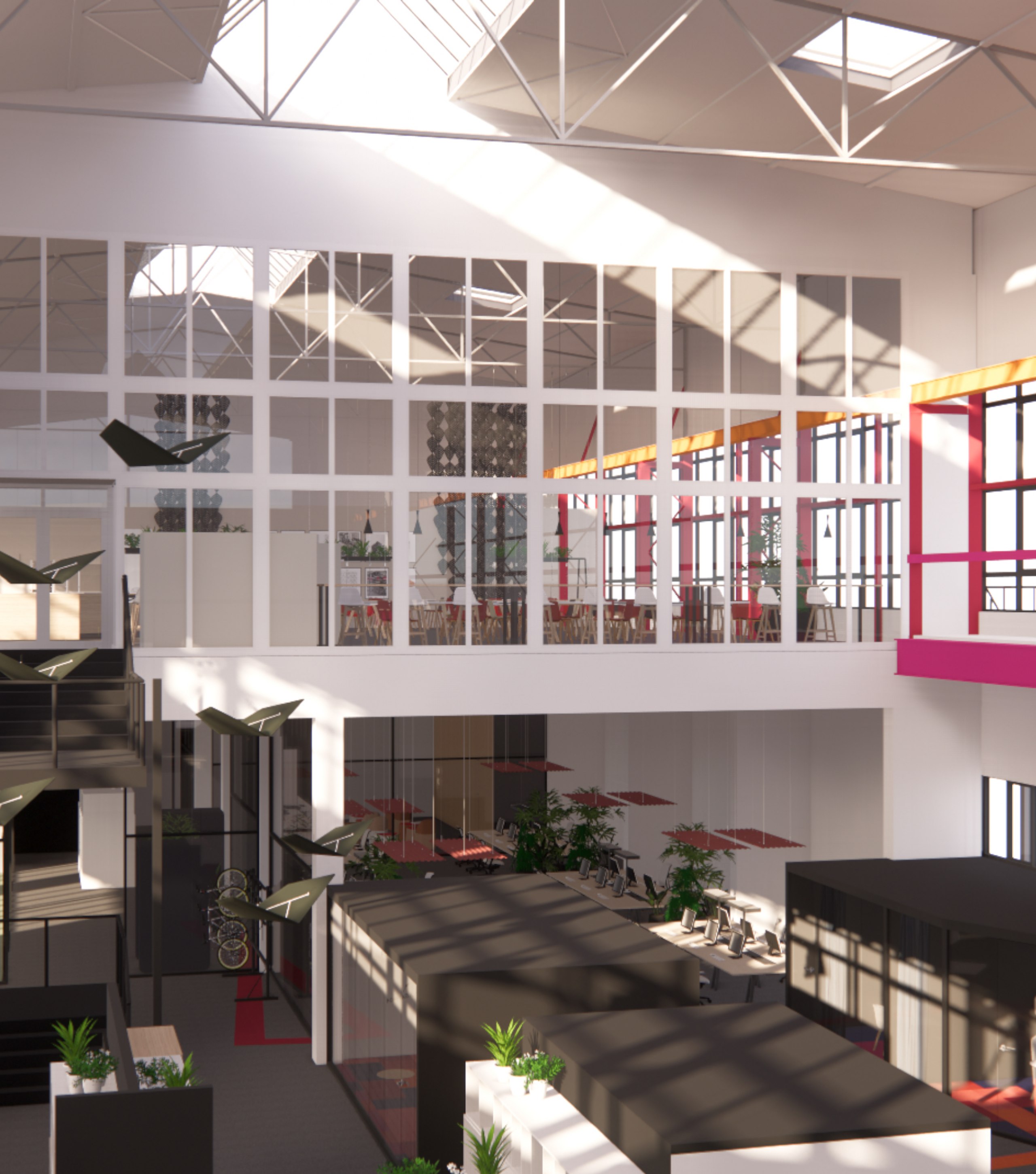 Ein Co-Working-Space mit Bewegung