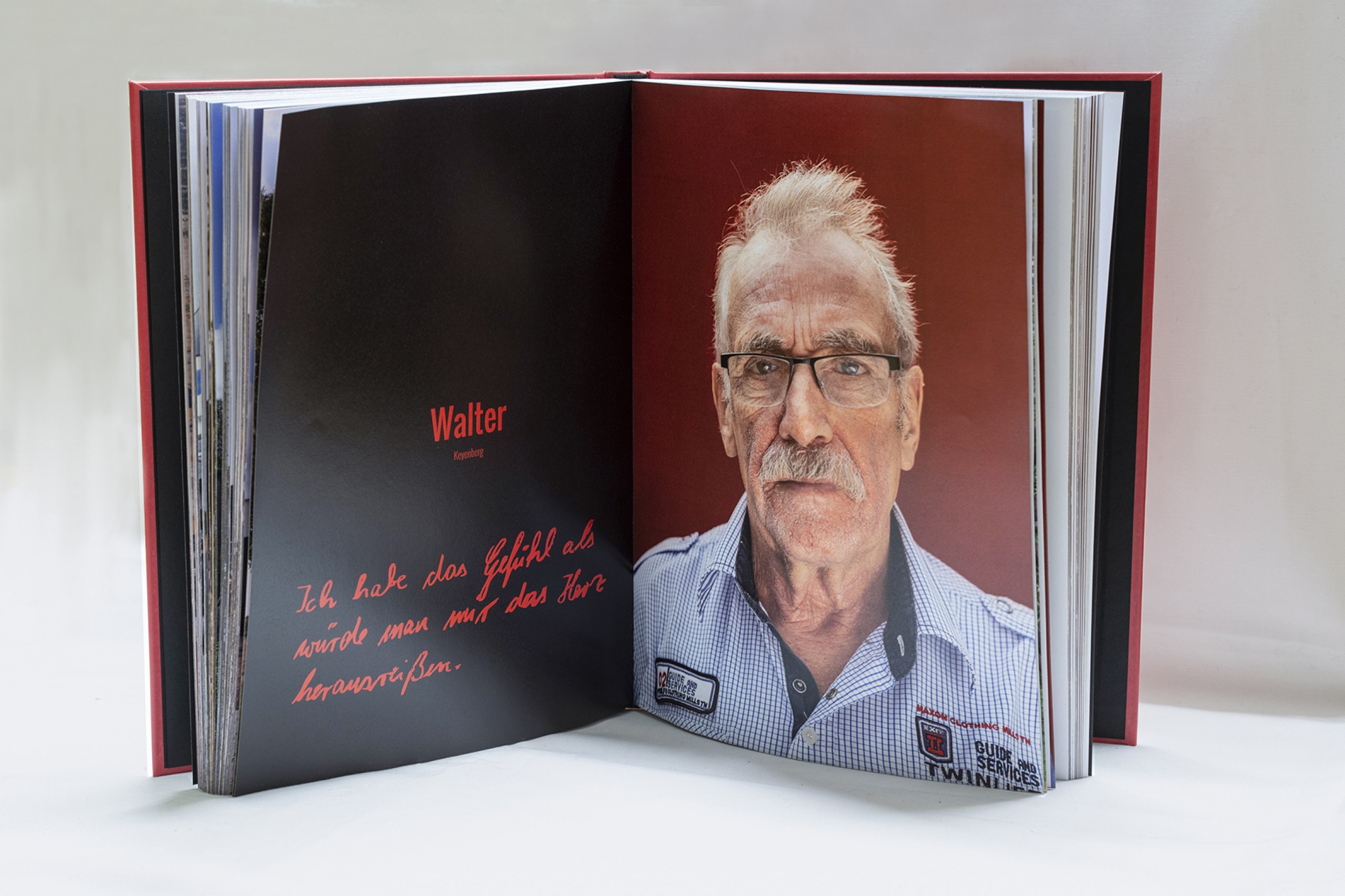 Dokumentarfotografie und Buchlayout