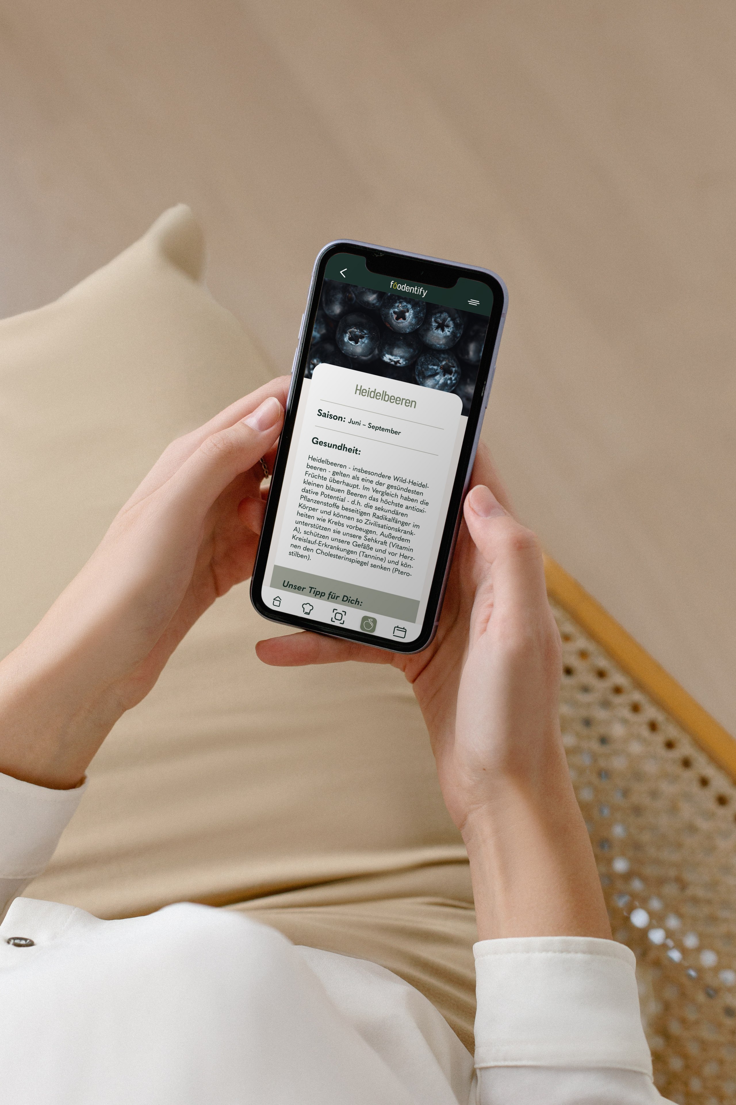 Konzeption und Gestaltung einer App für eine gesundheitsfördernde und klimaschonende Ernährung