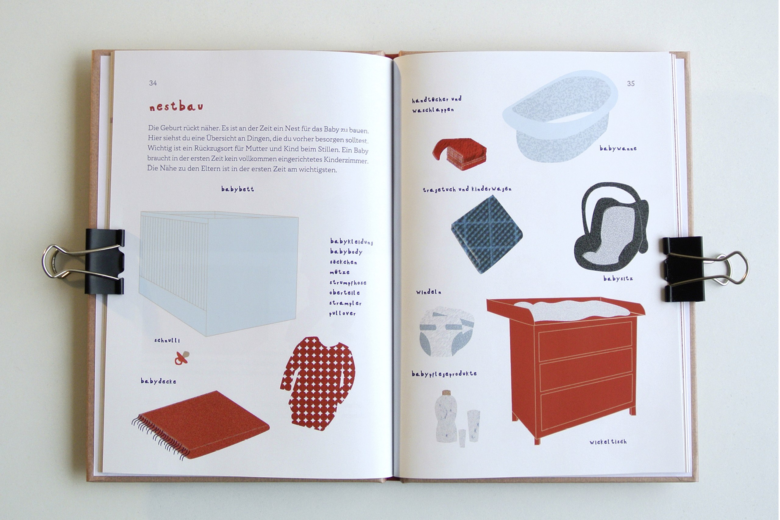 Konzeption und Illustration eines Ratgebers