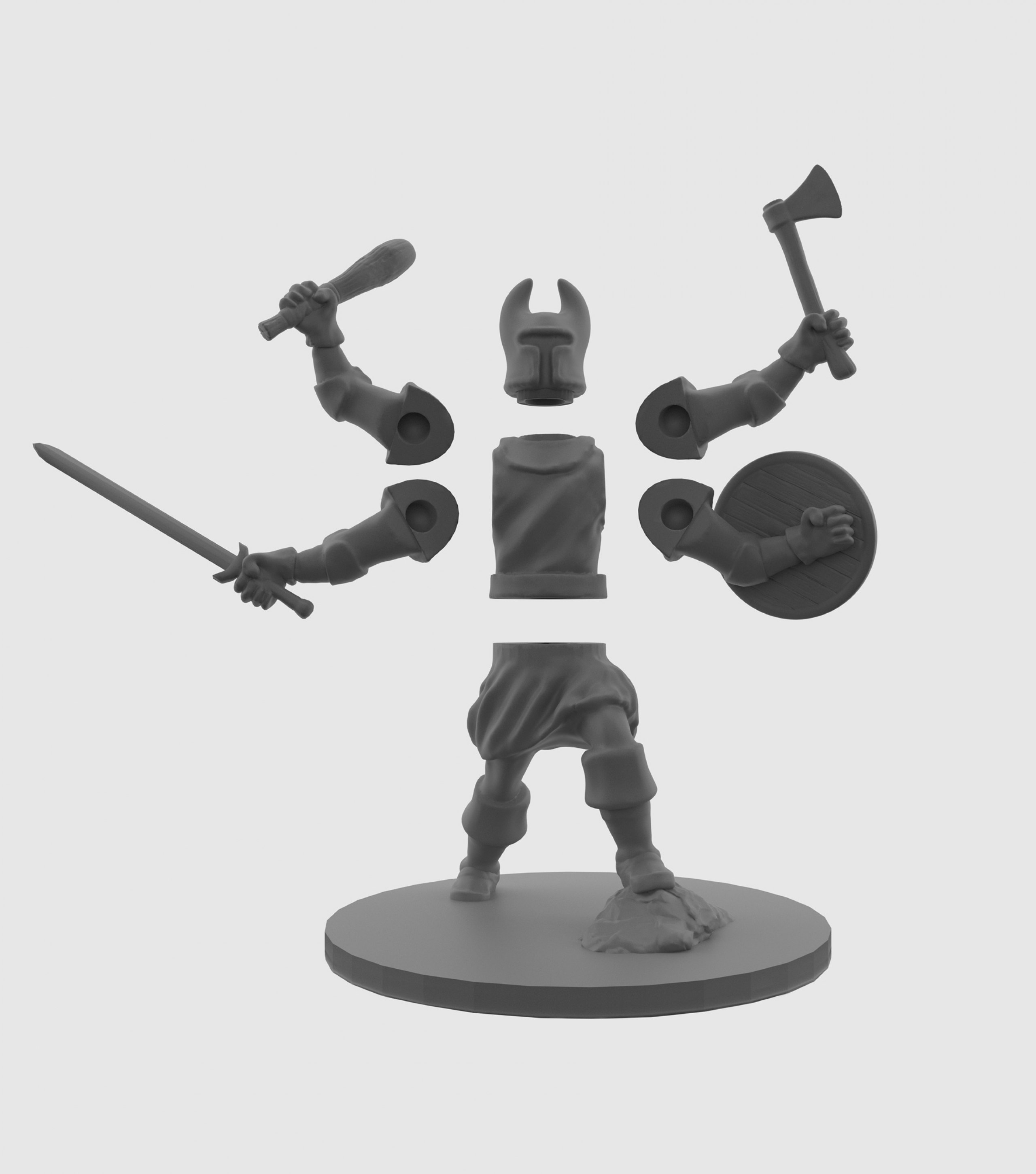 Miniaturenupgrade und -individualisierung