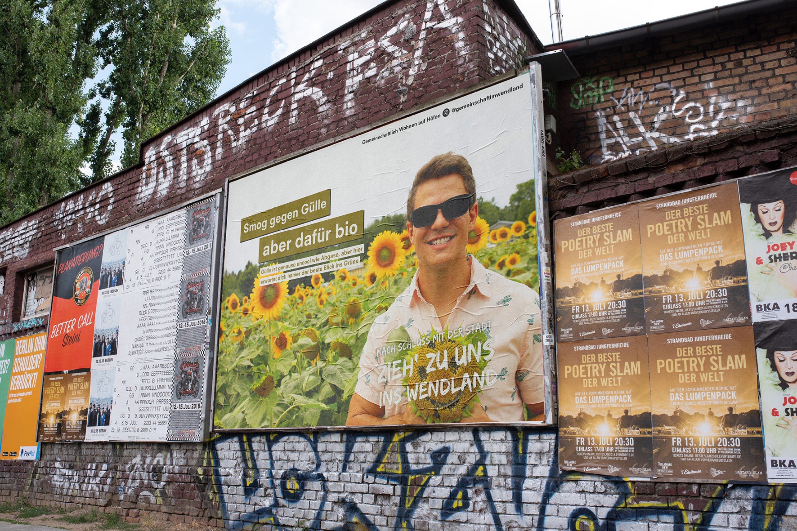 Kommunikationskampagne über das Wohnen im Wendland