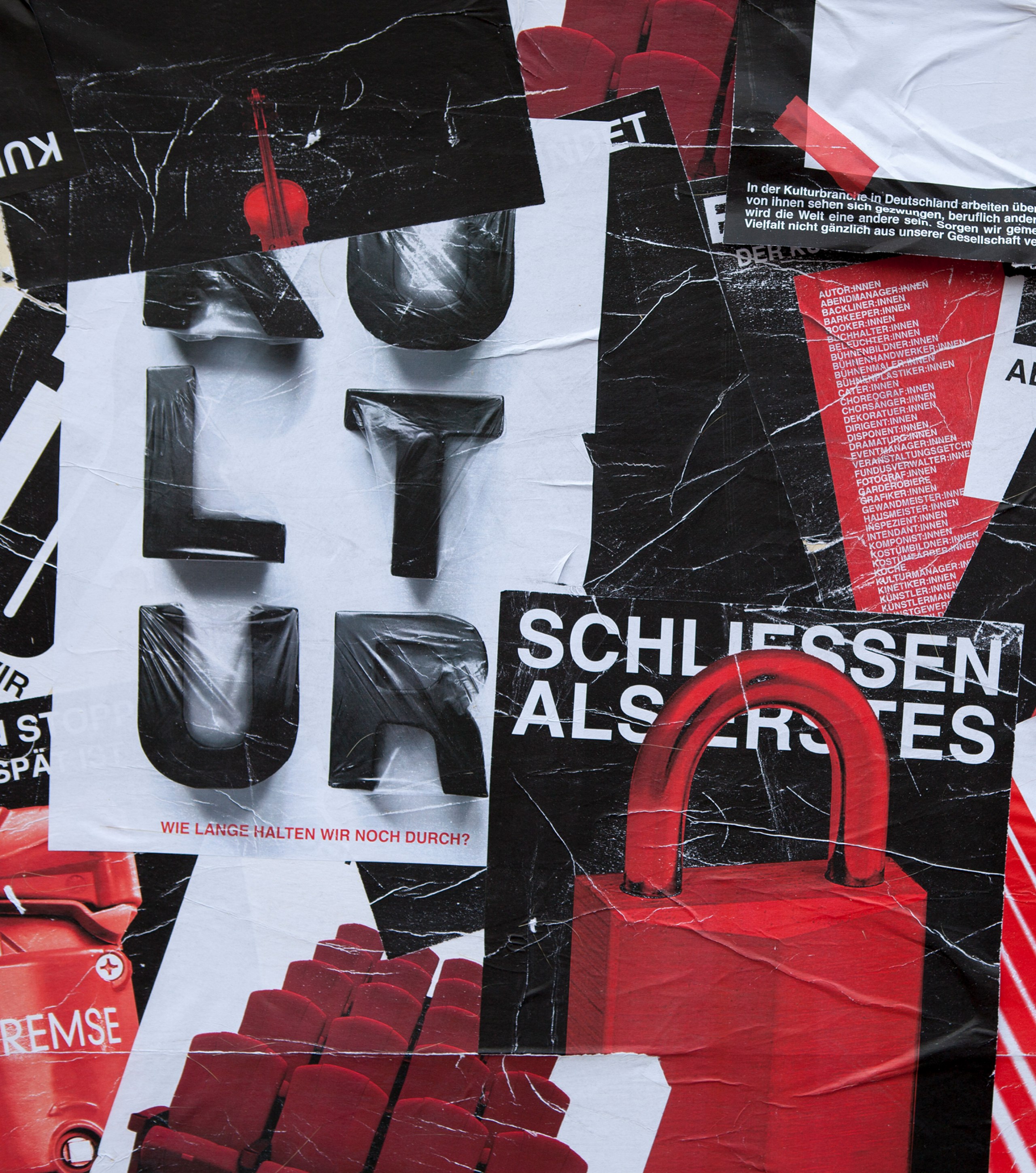 Grafischer Ausdruck von Protest