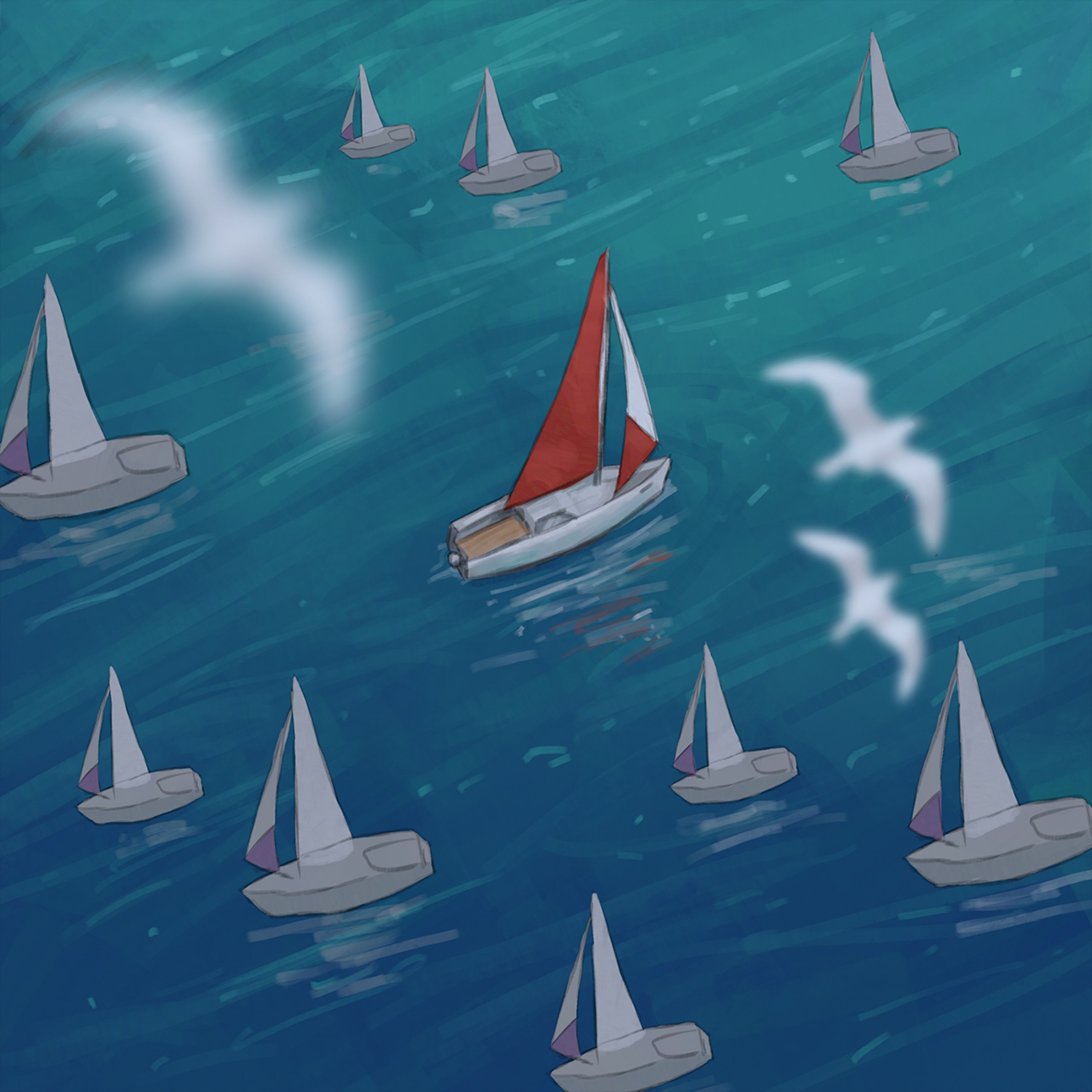 Illustrationen inspiriert von Sprüchen aus Glückskeksen