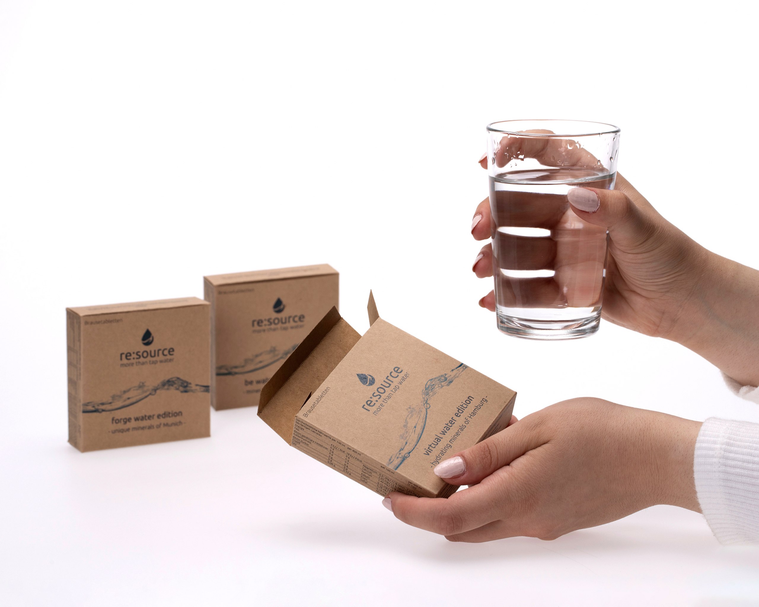 Über die Perzeption des Wassers und den Geschmack einer geschmacklosen Flüssigkeit