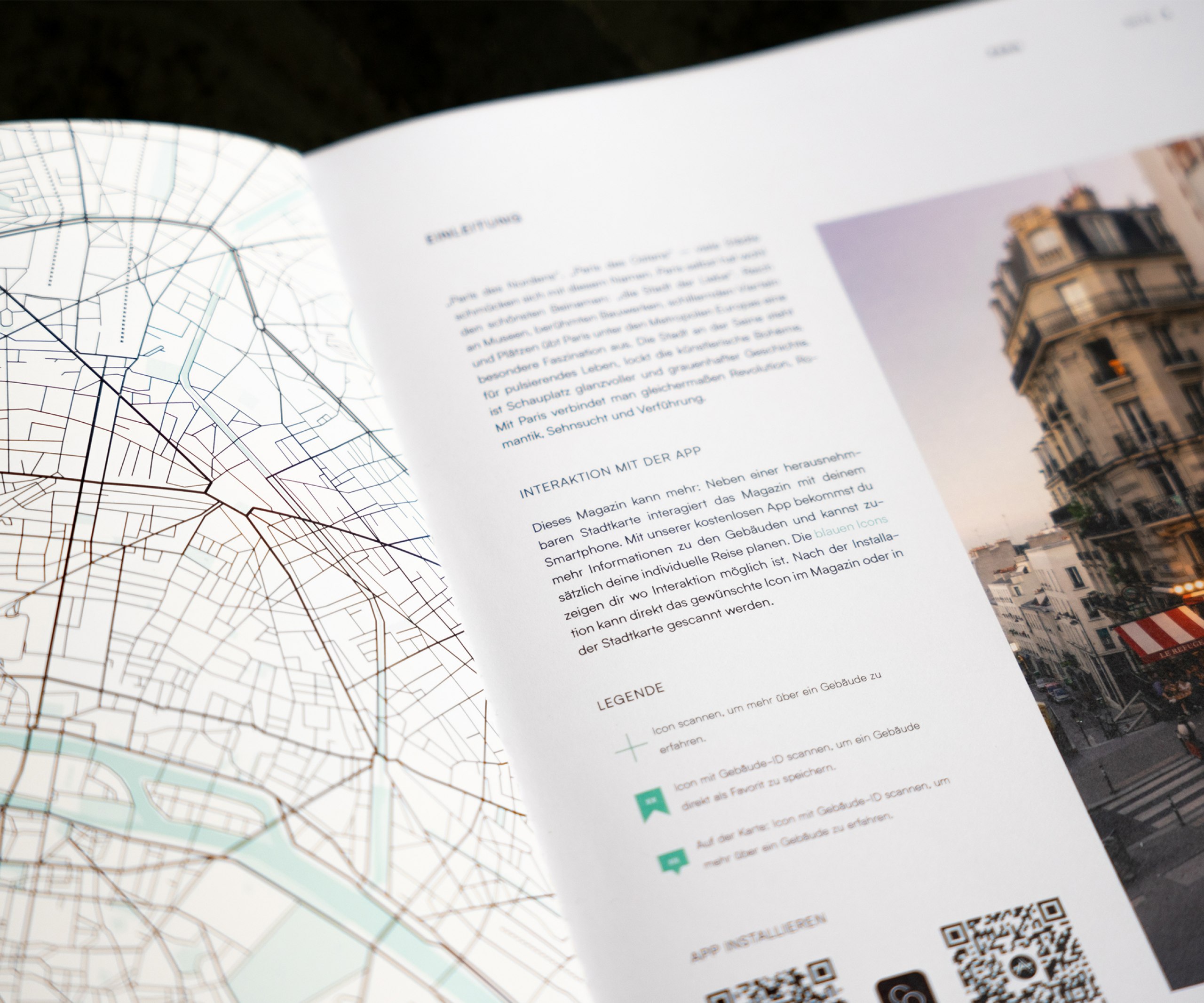 Individuelle Reiseplanung im Zusammenspiel von Magazin und Smartphone