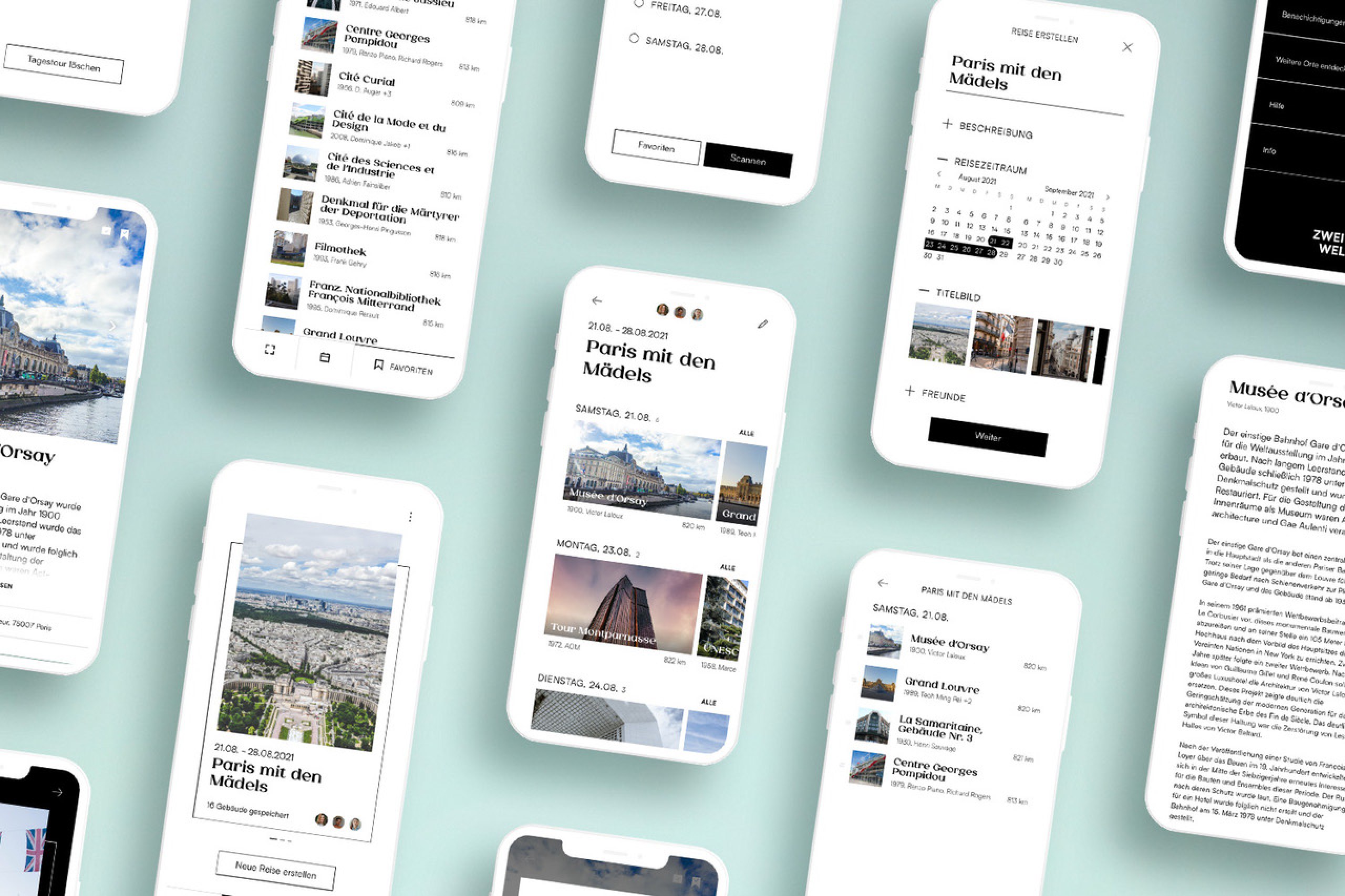 Individuelle Reiseplanung im Zusammenspiel von Magazin und Smartphone