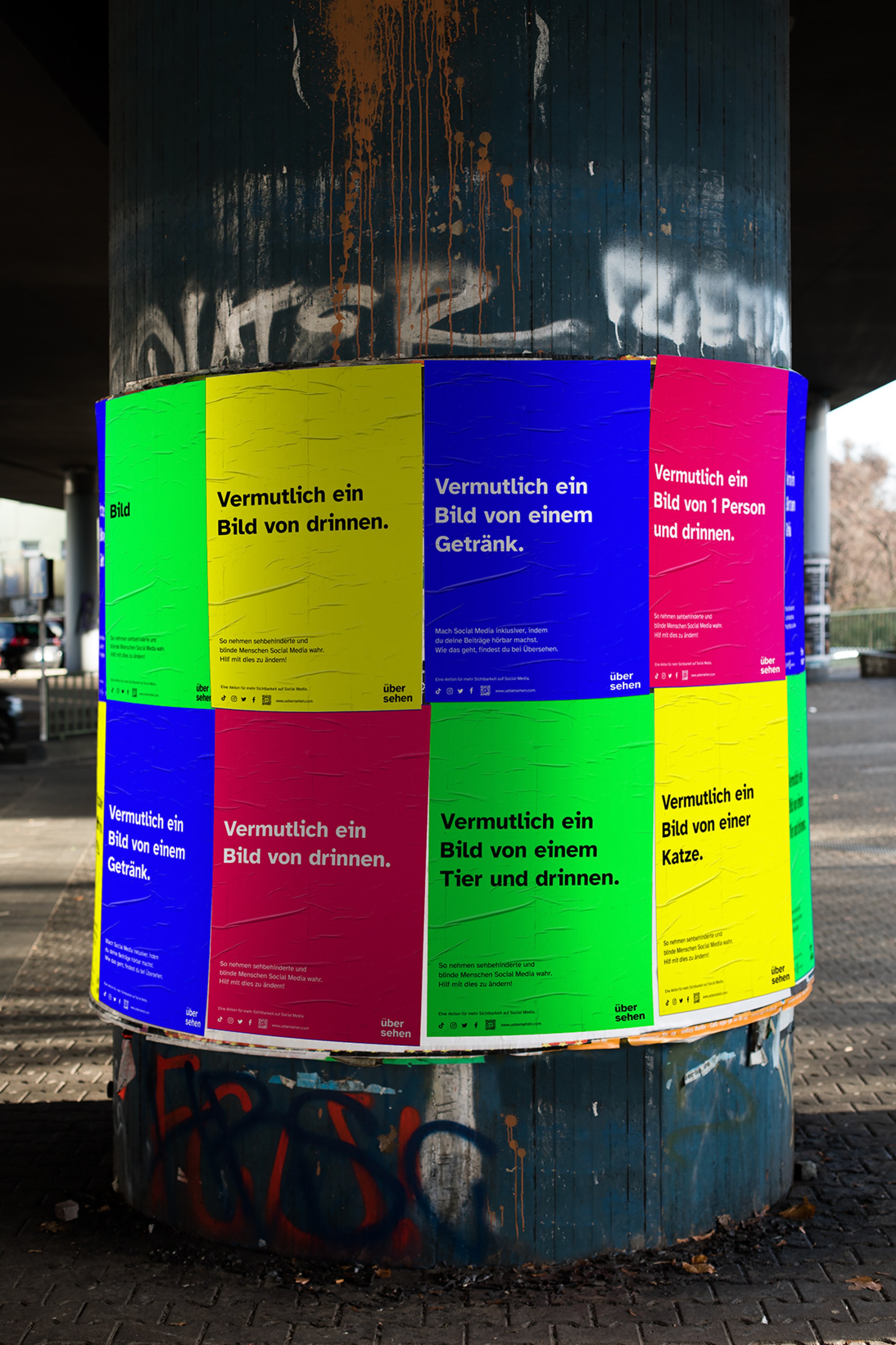 Eine inklusive Social-Media-Kampagne für mehr Sichtbarkeit sehbehinderter und blinder Menschen