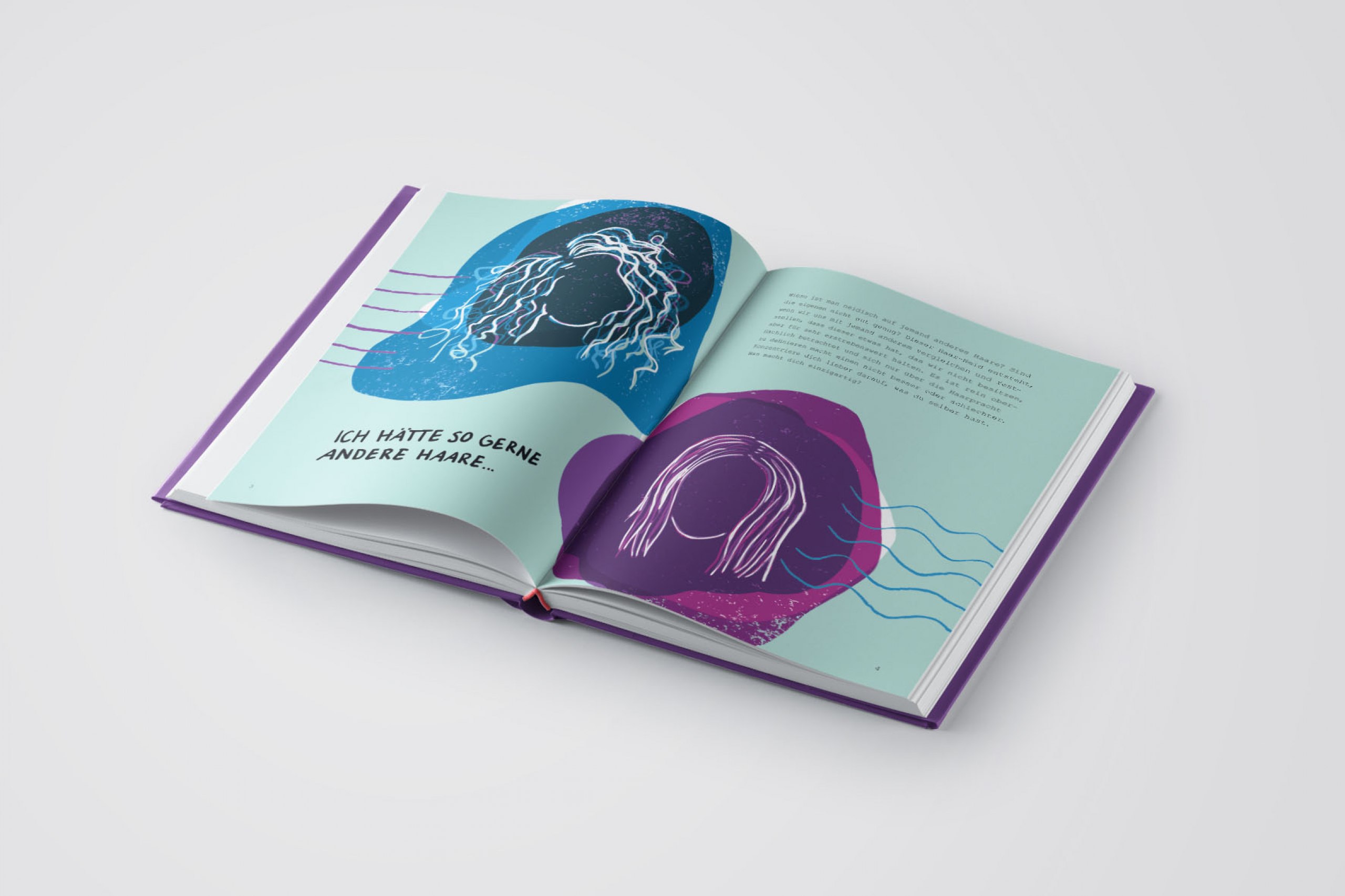 Konzeption und Gestaltung eines Buches zum Thema Unzufriedenheit