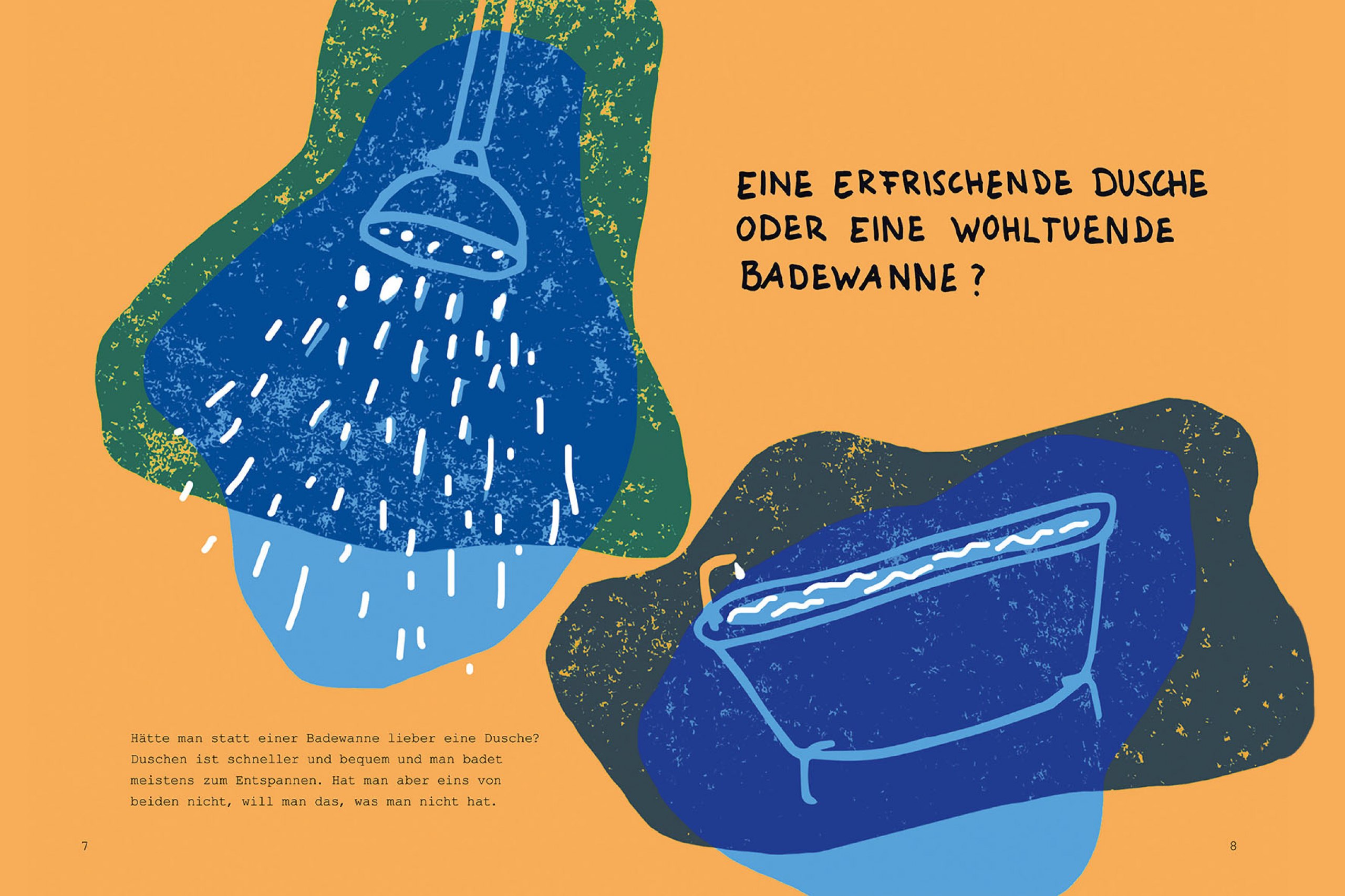 Konzeption und Gestaltung eines Buches zum Thema Unzufriedenheit