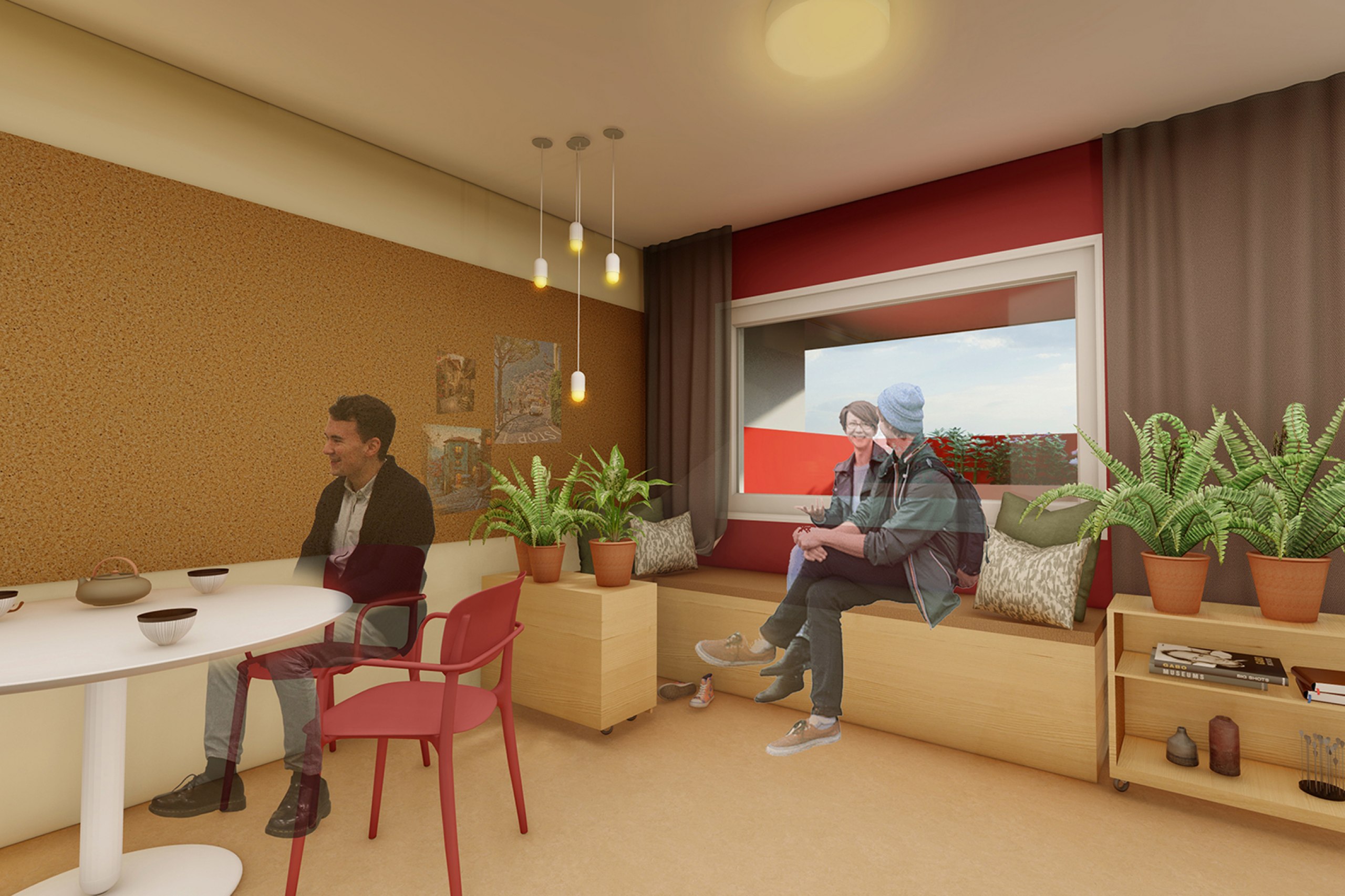 Ein Entwurf zur gestalterischen Minderung von Einsamkeit 