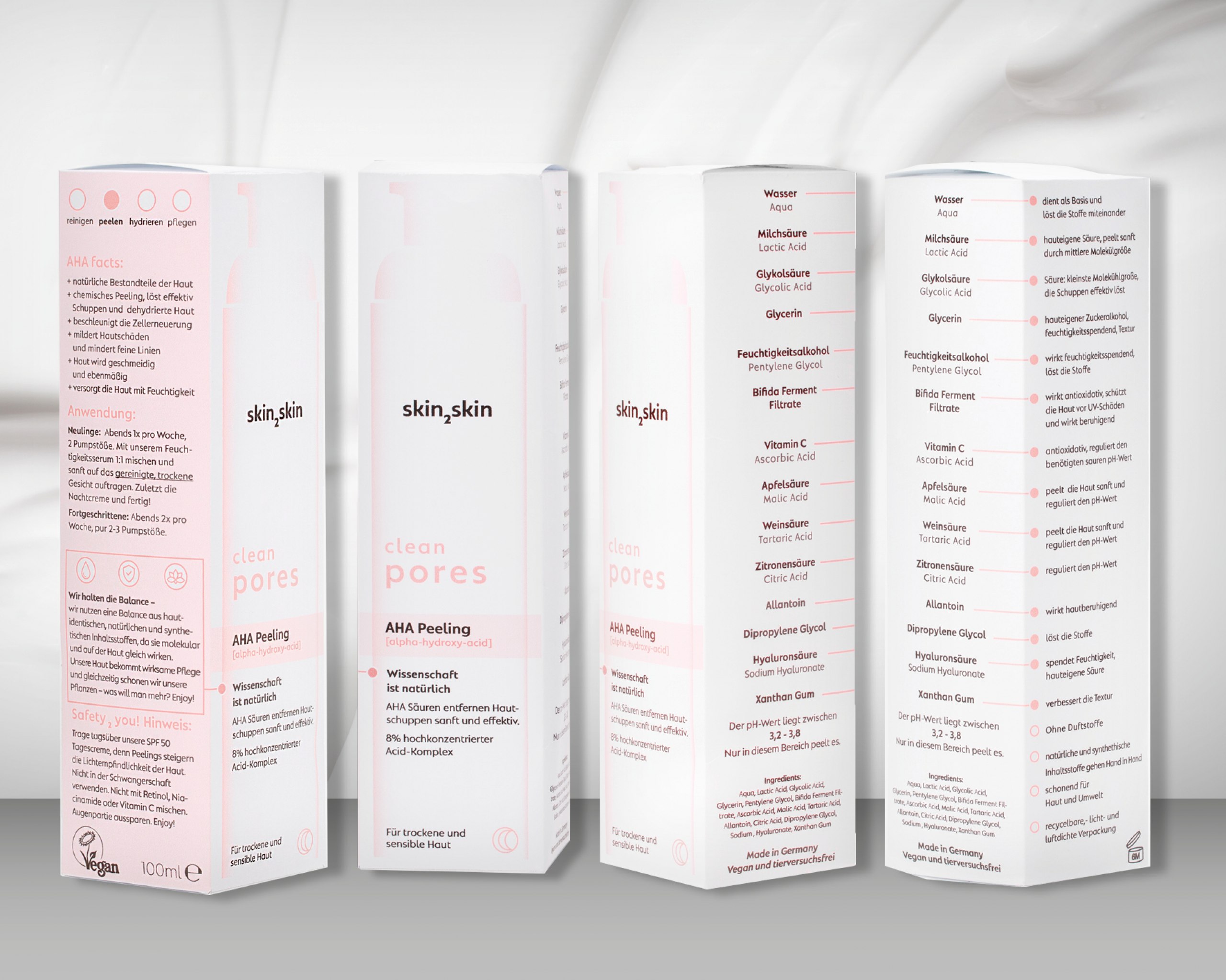 Branding Design mit Aufklärungspotenzial – Wissen, was unsere Haut braucht