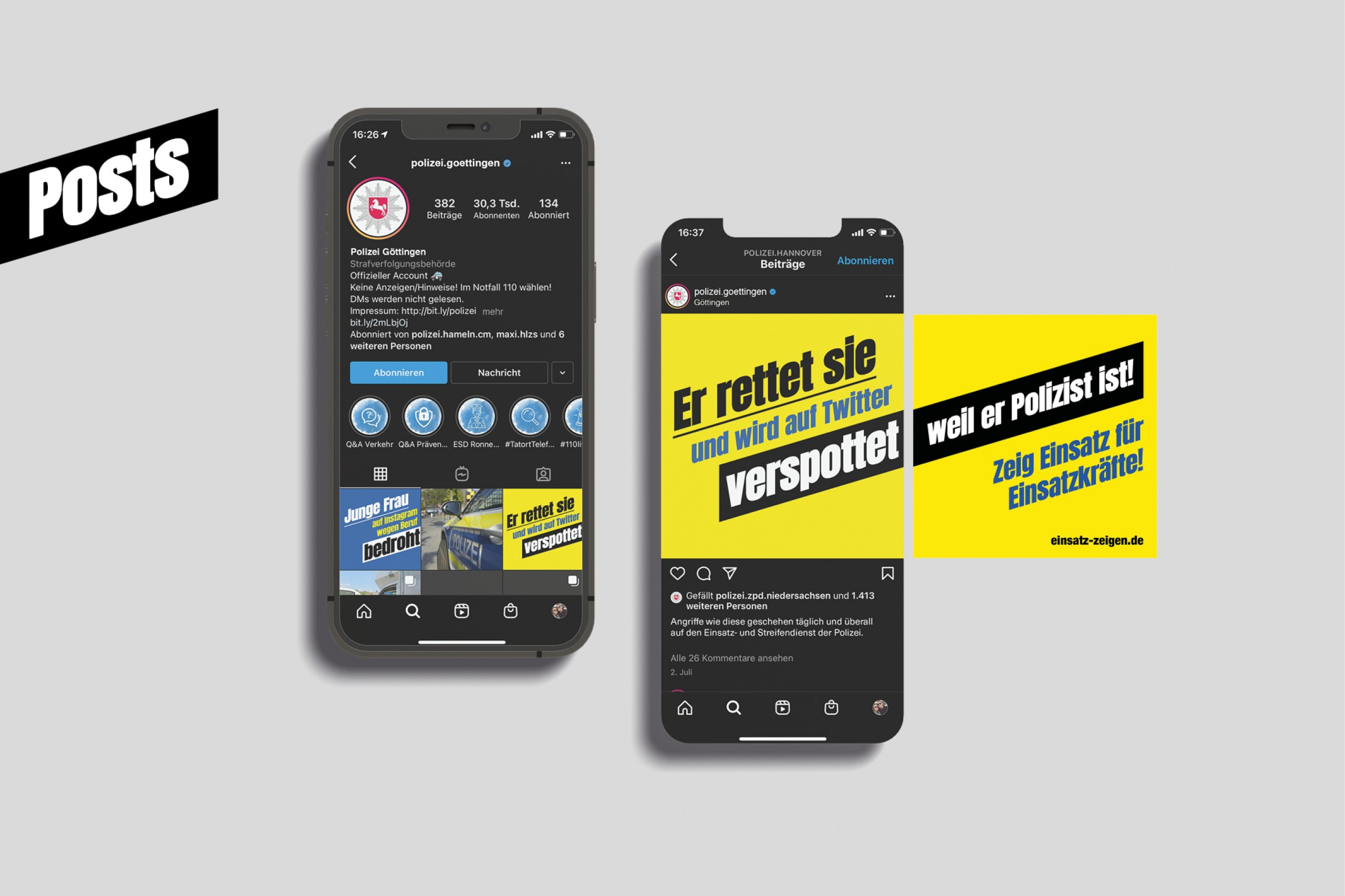 Eine Awareness-Kampagne für die Polizei