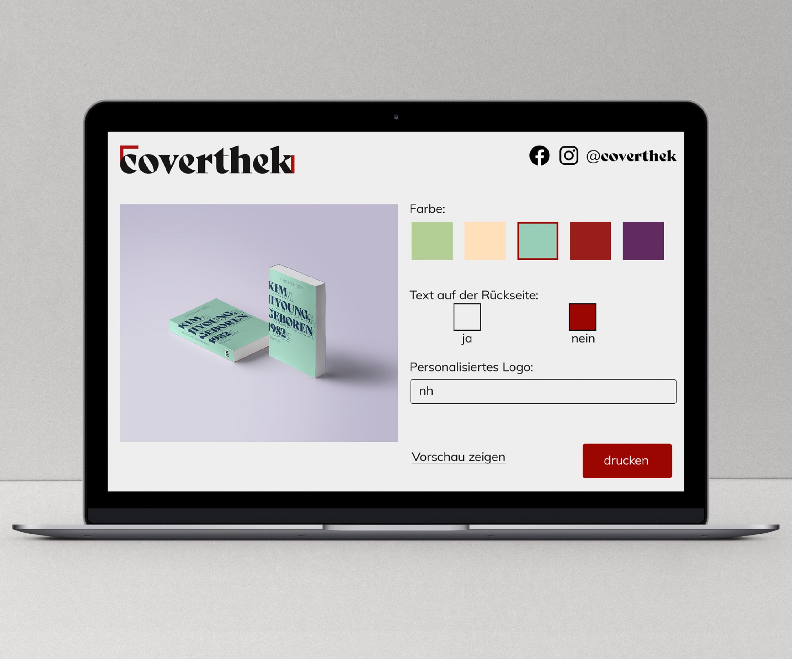 Gestaltungskonzept für die moderne Covergestaltung