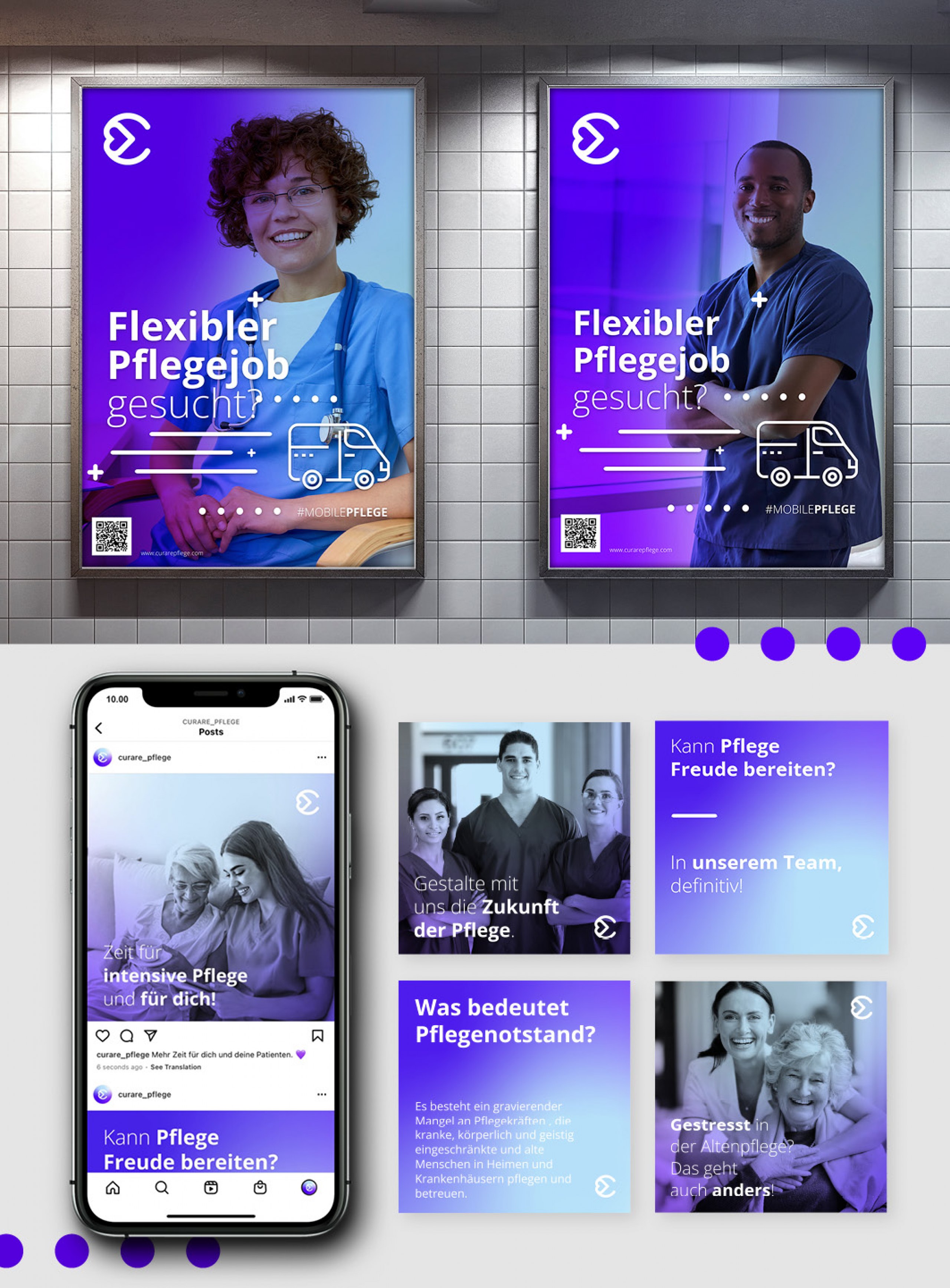 Entwicklung einer Corporate Identity eines Unternehmens zur Bekämpfung der Personalnot in der Pflege