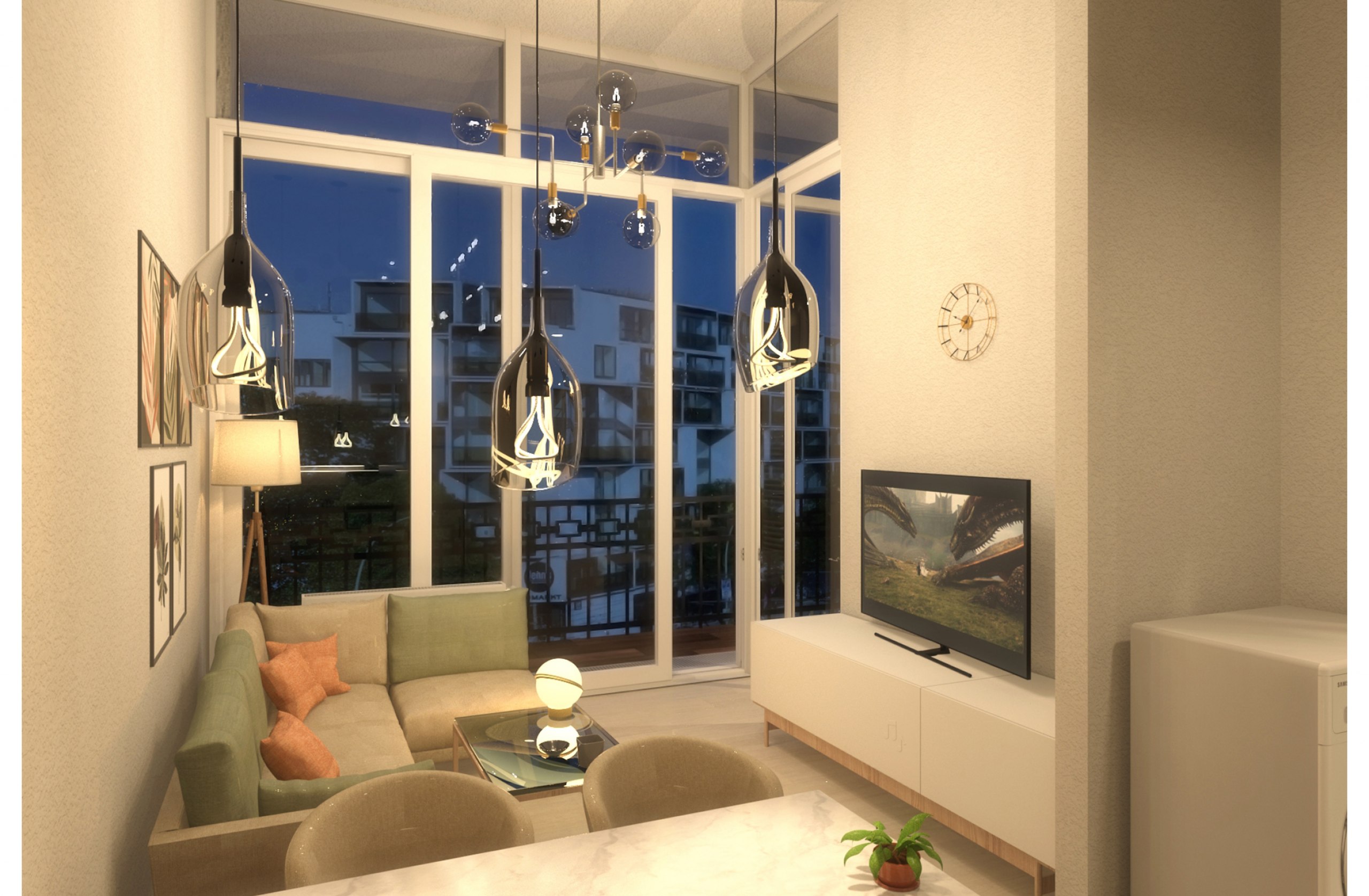 Lichtdesigns in engen Wohnräumen, um die Raumatmosphäre zu verbessern