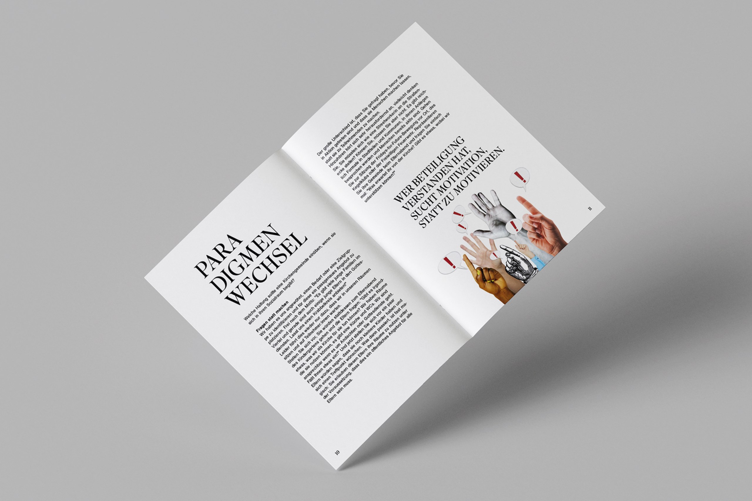 Eine Kampagne zur Beteiligung von Kirchengemeinden an der Gestaltung ihrer Nachbarschaften