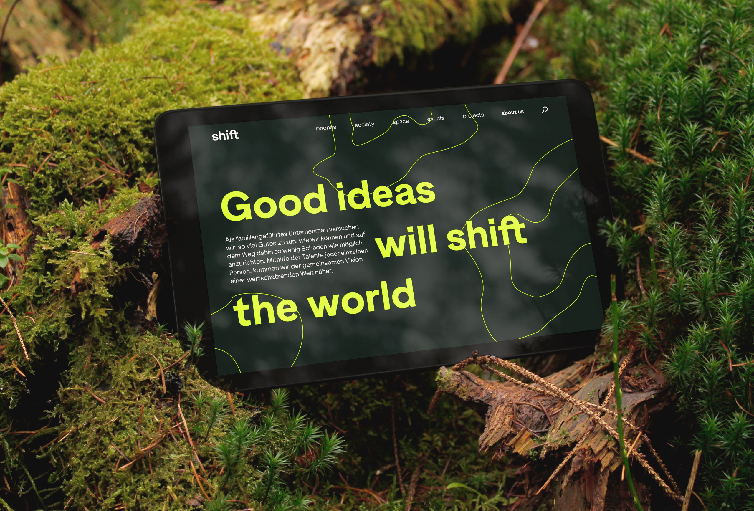 Strategische Markenpositionierung des Social Business SHIFT
