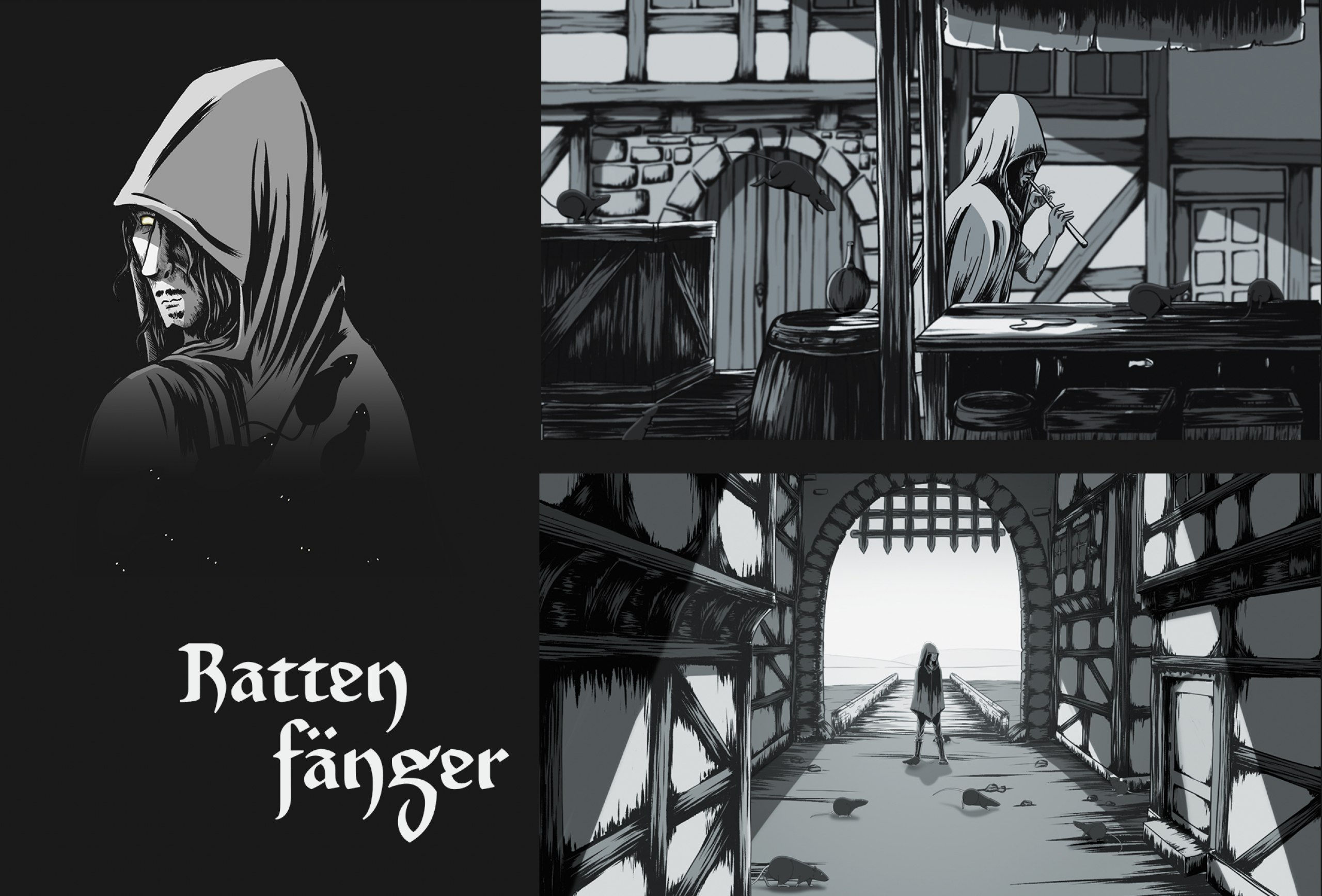 Konzept und Trailer für einen 2D Animationsfilm