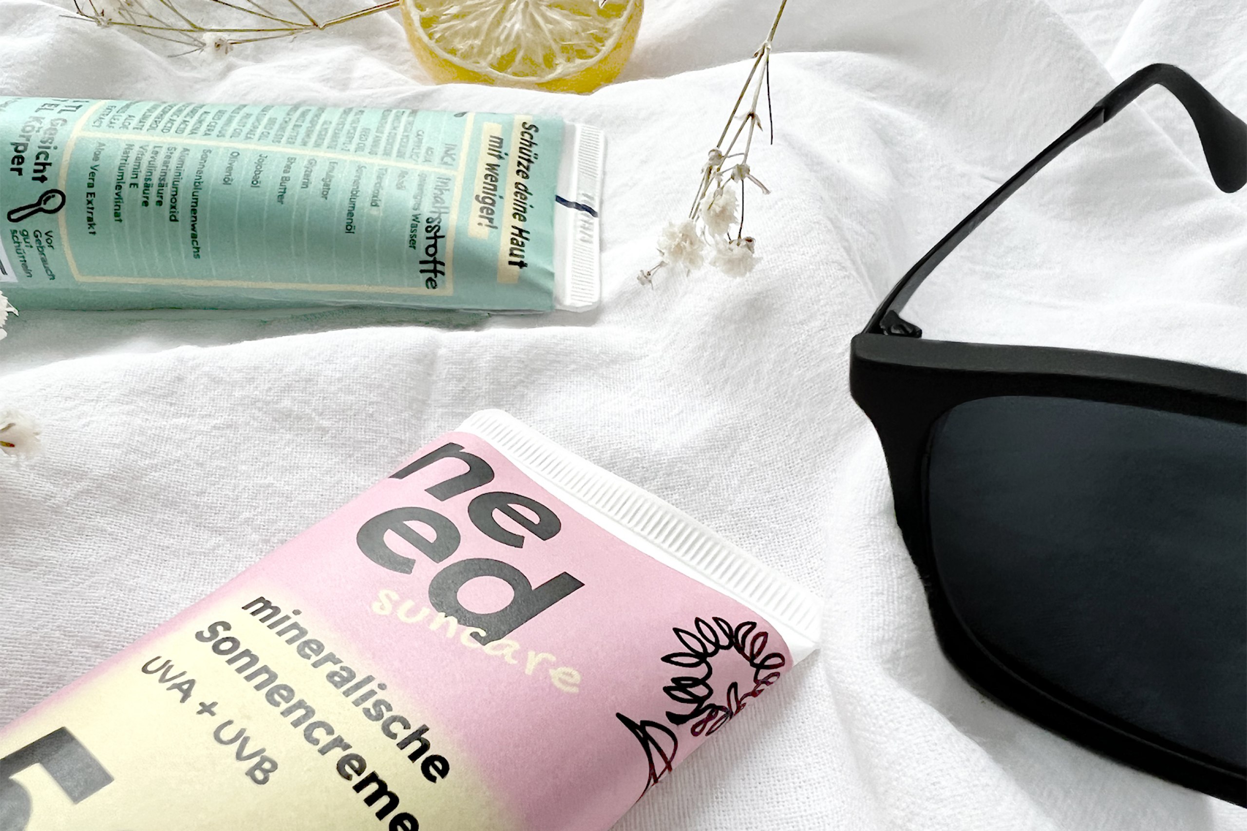 Branding und Packaging Design eines verantwortungsvollen Sonnenschutzmittels