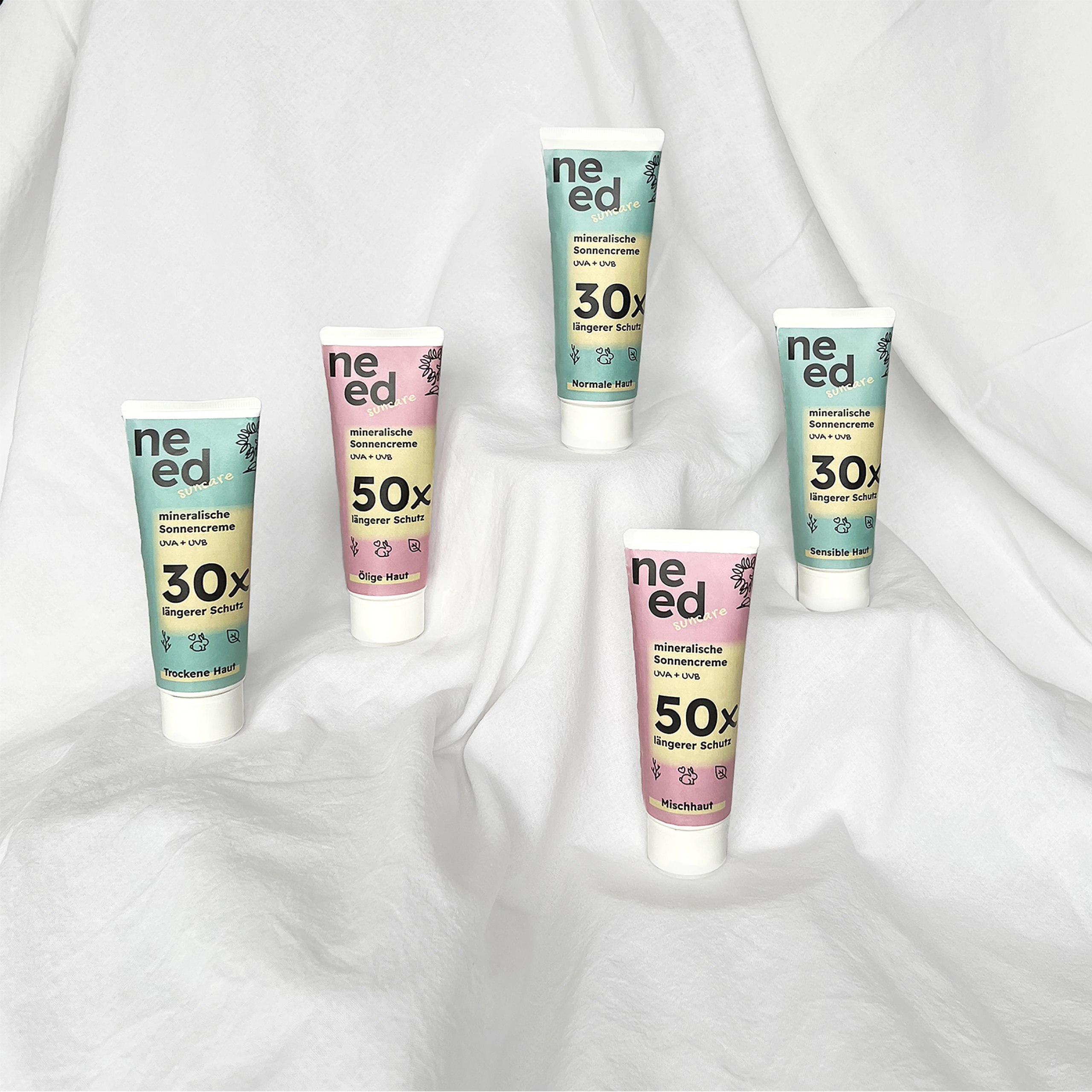 Branding und Packaging Design eines verantwortungsvollen Sonnenschutzmittels