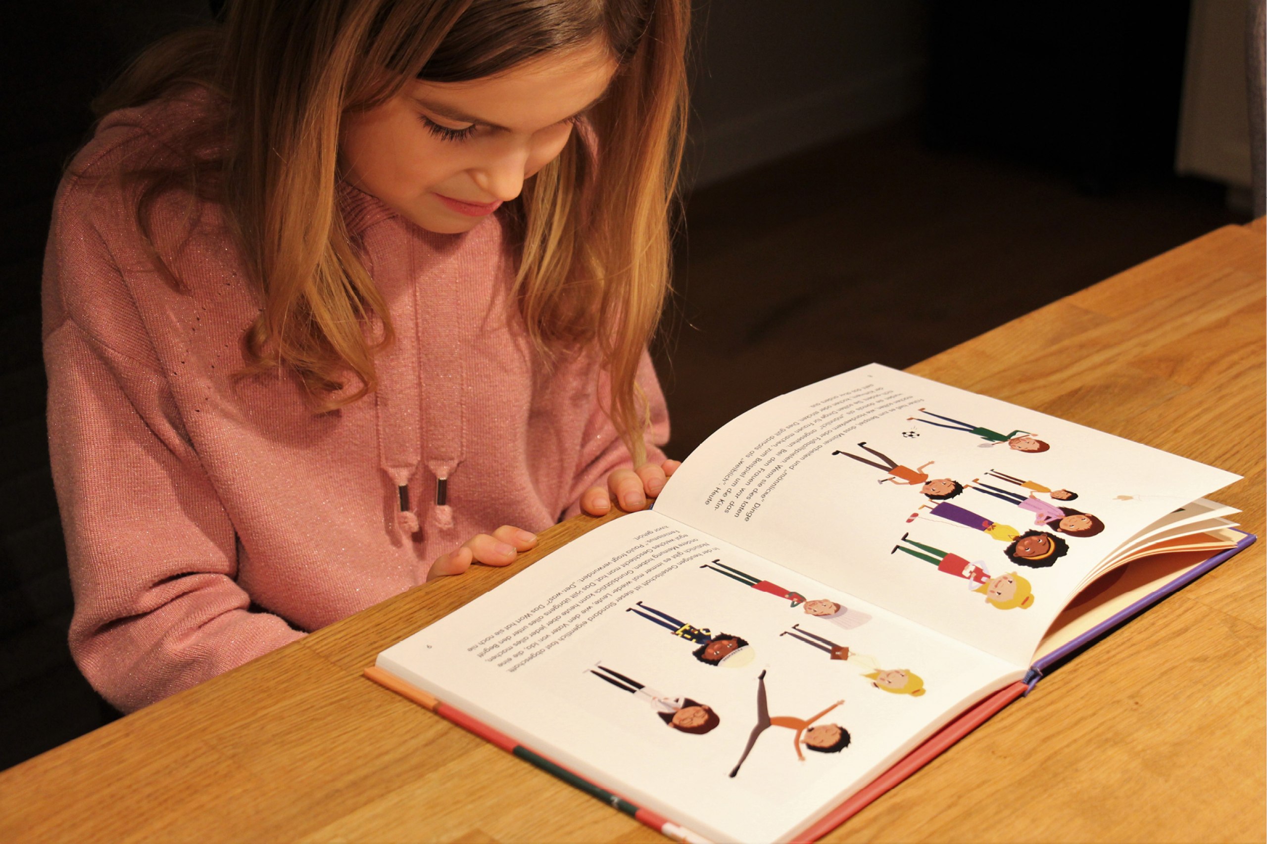 Gestaltung und Konzipierung eines Kindersachbuches zum Thema Feminismus