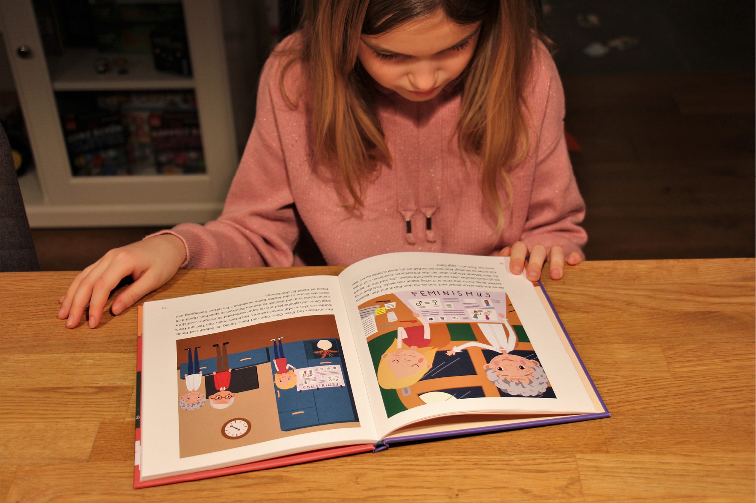 Gestaltung und Konzipierung eines Kindersachbuches zum Thema Feminismus