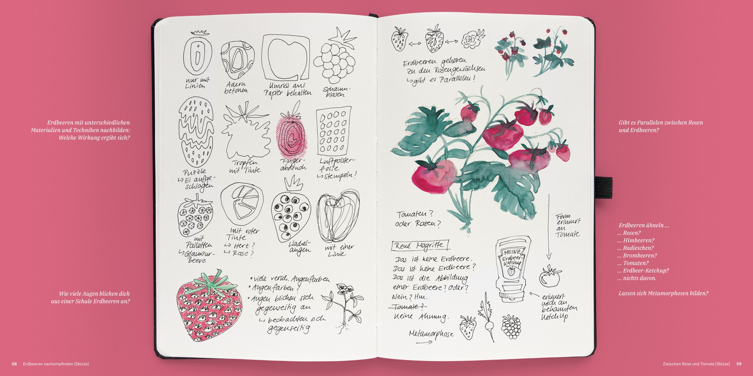 Untersuchung kreativer Denkprozesse und Arbeitswege – das gestalterische Experiment