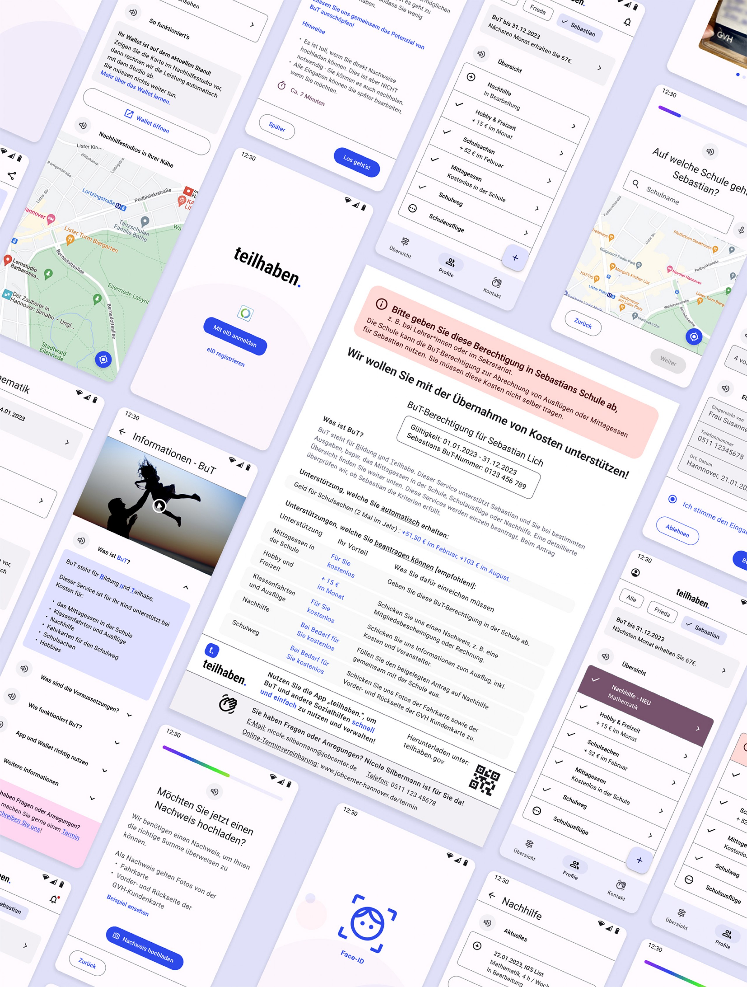 Service Design für die Zugänglichkeit des Bildungs- und Teilhabepakets [BuT] als Verwaltungsdienstleistung.