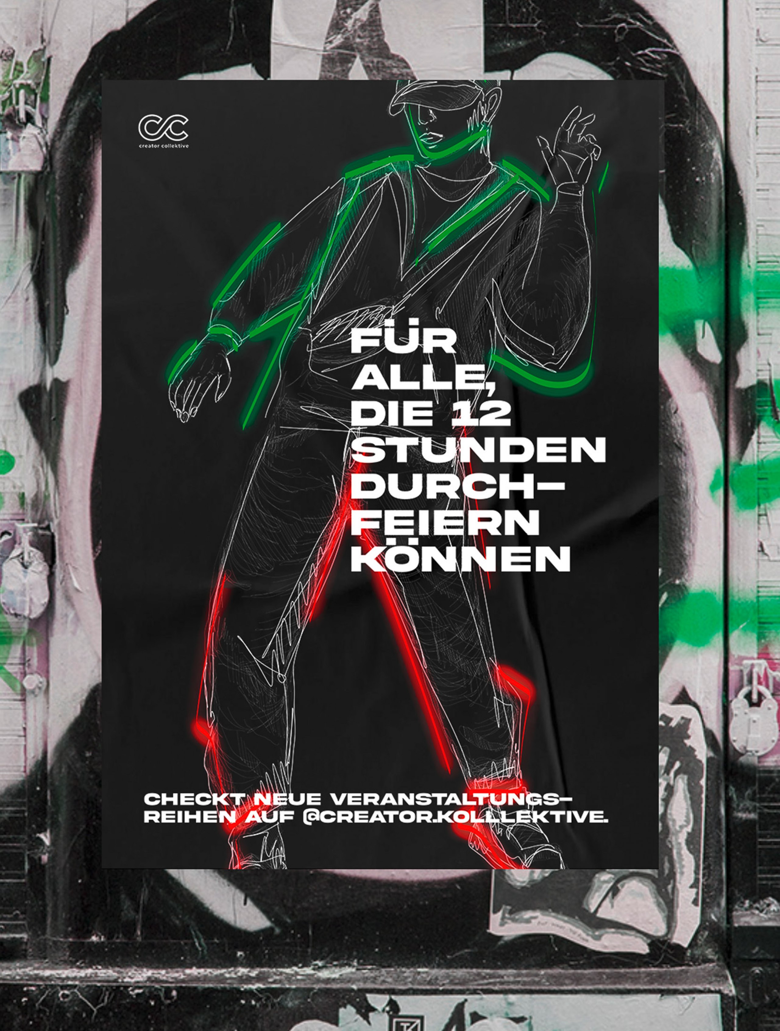 Kampagne und Gestaltung von repräsentativem Social Media Content für einen Kultur- und Musikverein