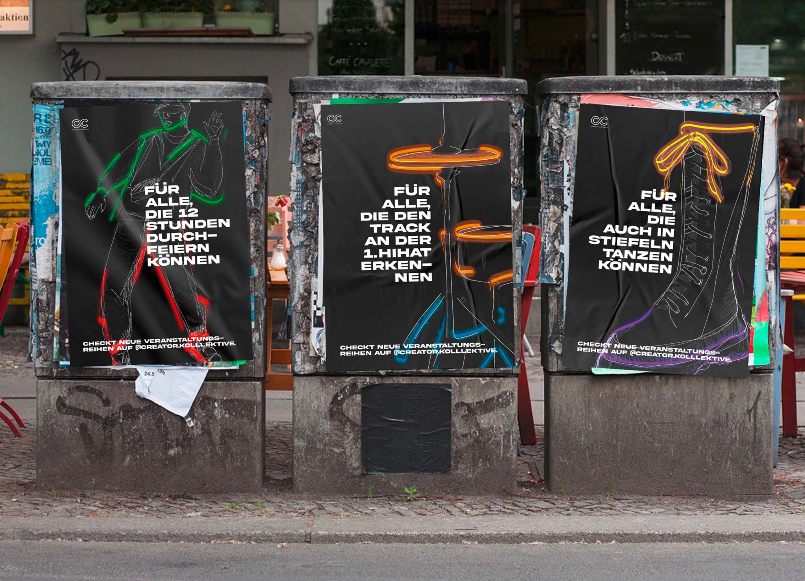 Kampagne und Gestaltung von repräsentativem Social Media Content für einen Kultur- und Musikverein