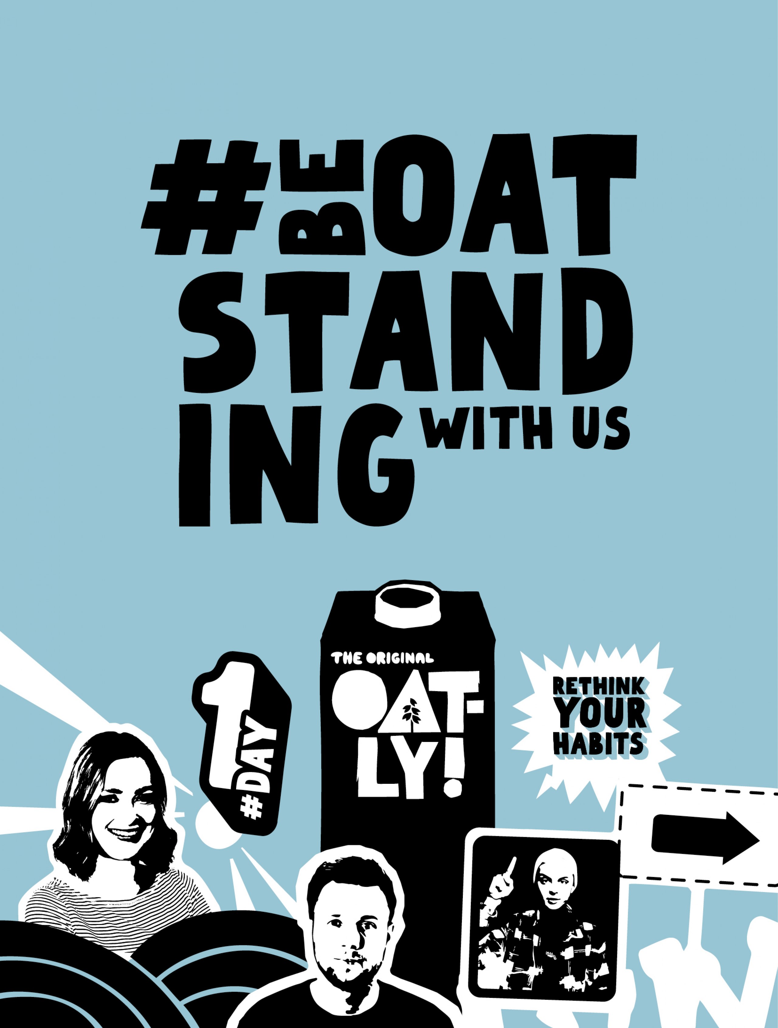 Konzeptionelle und gestalterische Ausarbeitung einer Influencer-Kampagne für die Marke Oatly