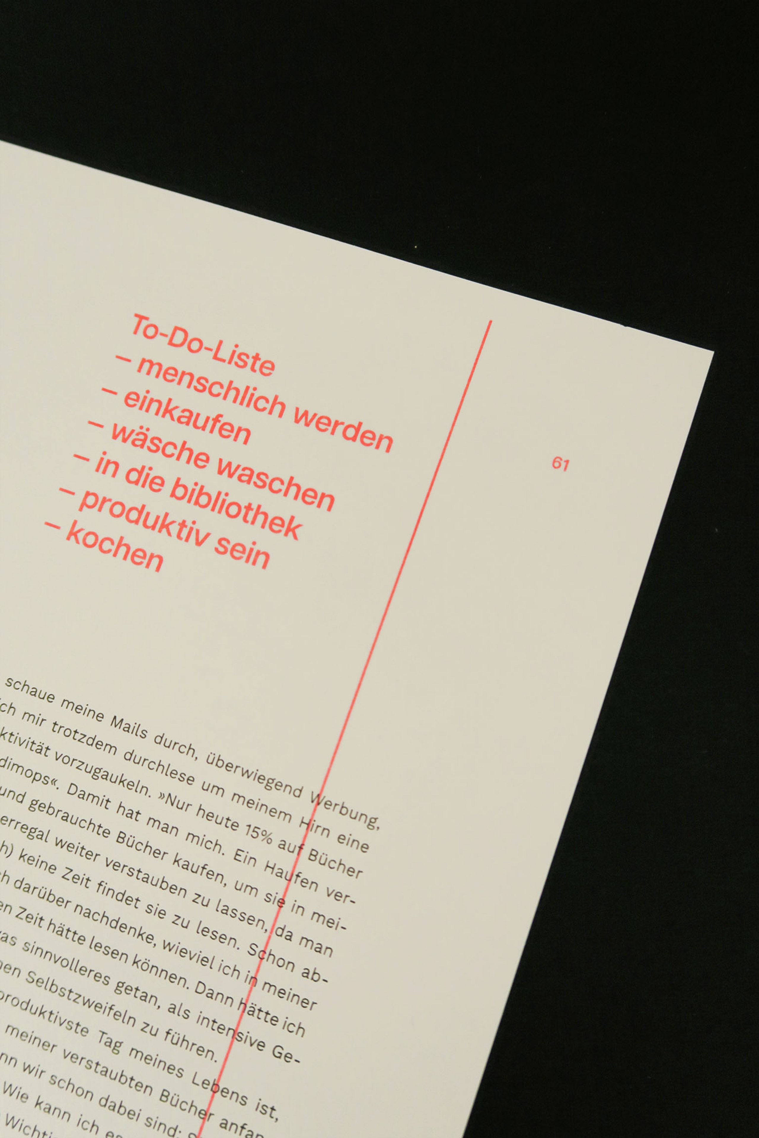 Konzeption und Gestaltung eines Buches zum Thema Prokrastination