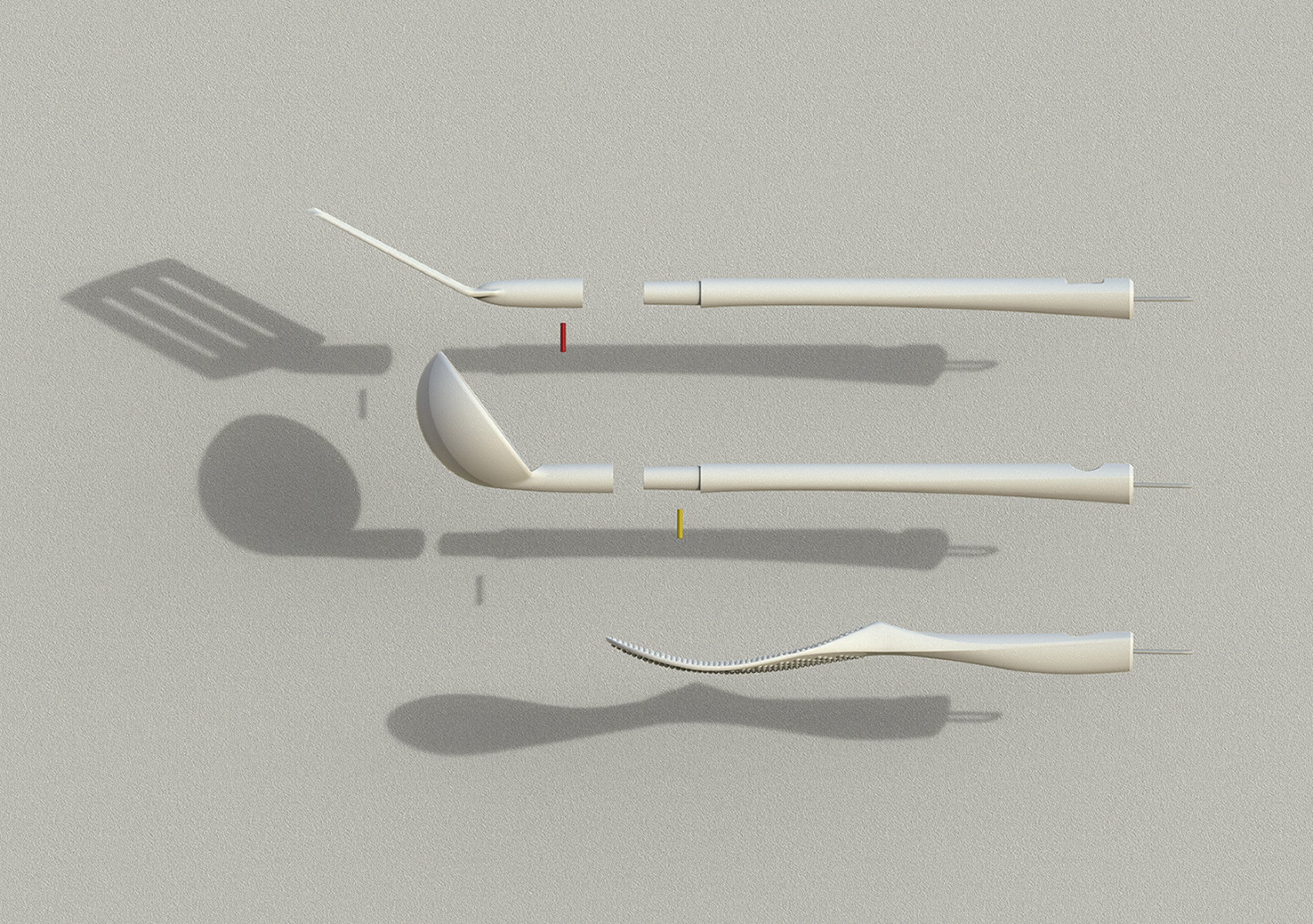 Griffdesign des Utensils unter Berücksichtigung der Benutzereigenschaften