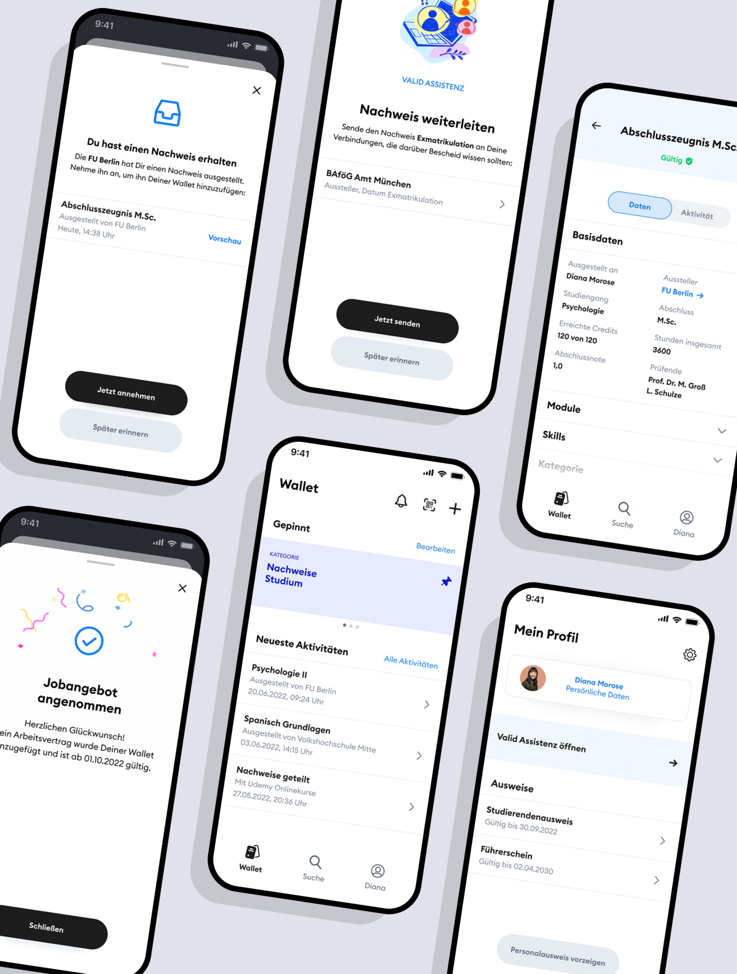 Eine Design Fiction zum nutzerzentrierten Verwalten von Daten und Zertifikaten der digitalen Identität