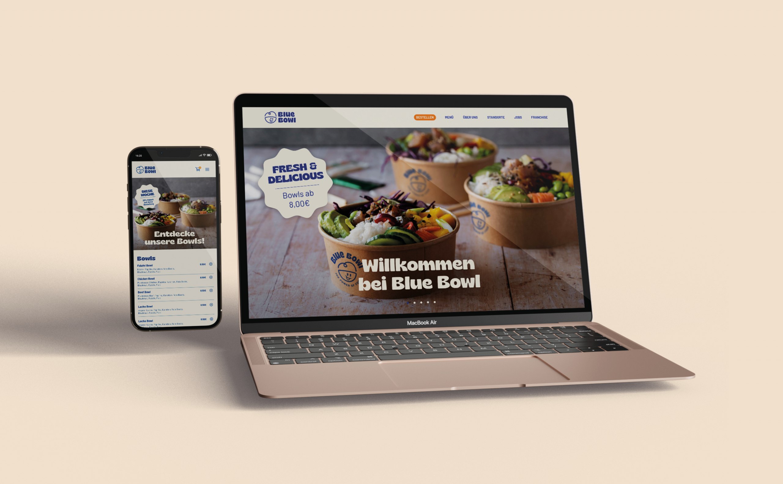 Corporate Design für eine nachhaltige Fast Food Marke