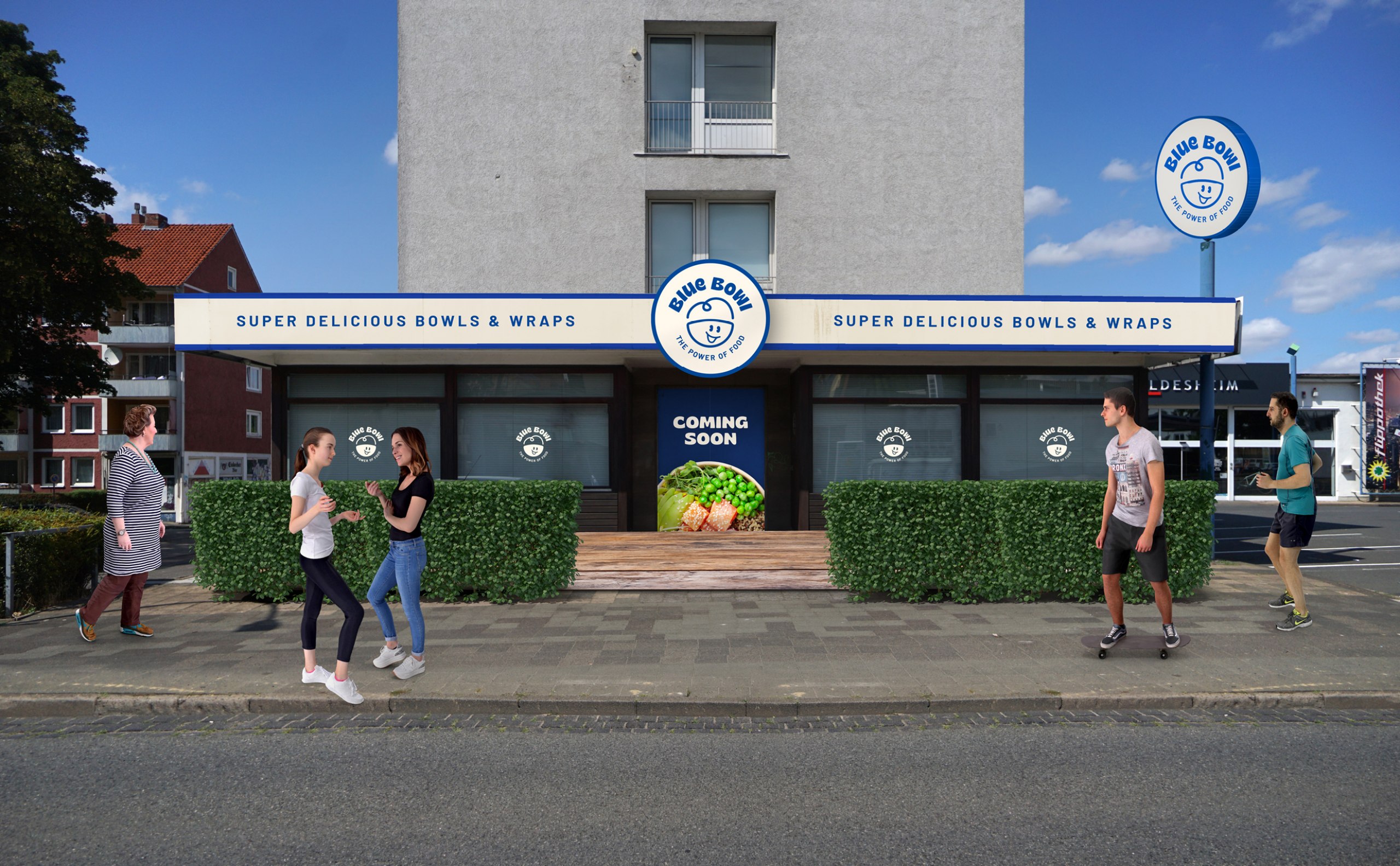 Corporate Design für eine nachhaltige Fast Food Marke