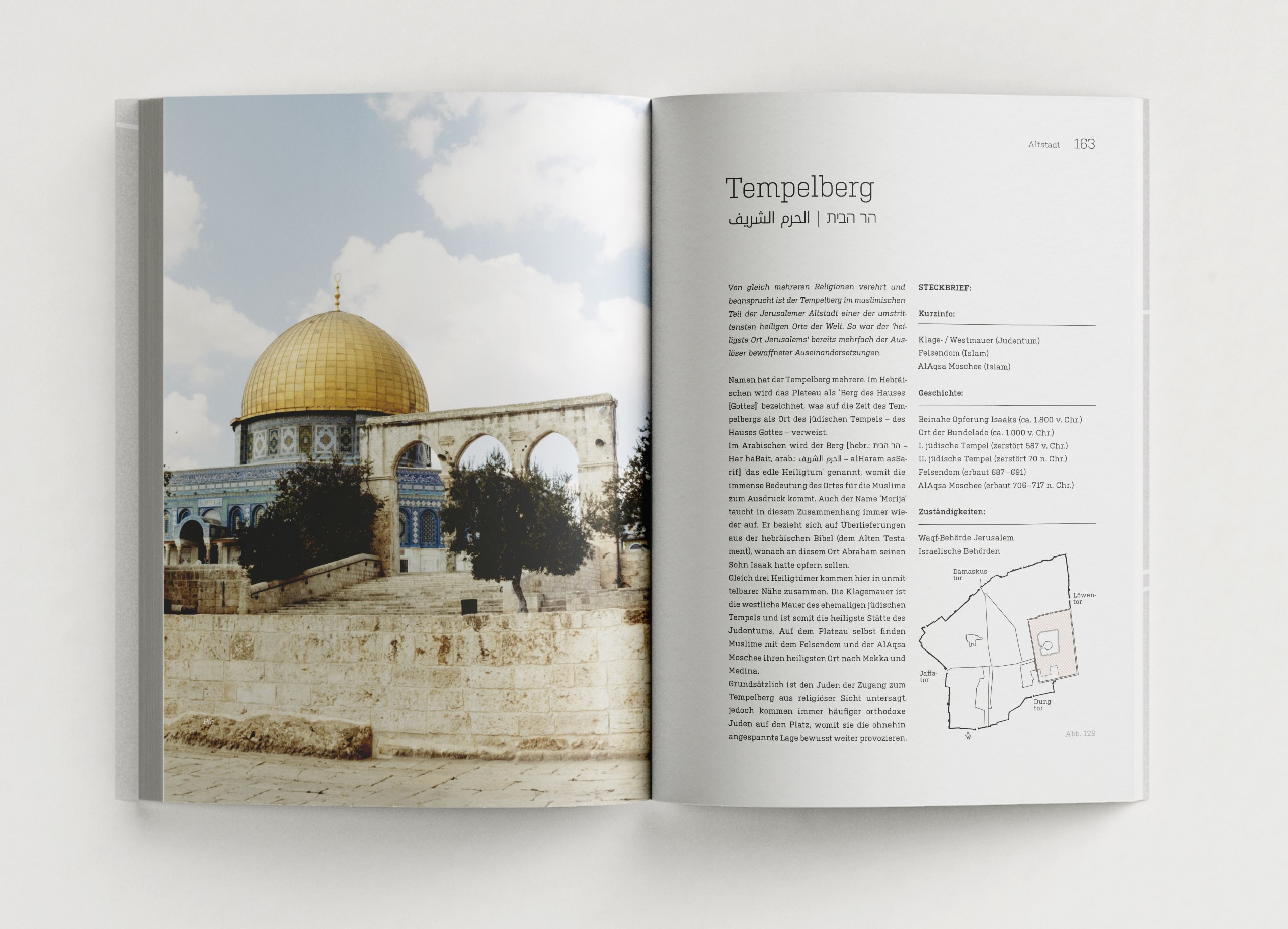 Entwicklung eines crossmedialen Kulturbegleiters zu Israel und Palästina im Kontext des Nahostkonflikts