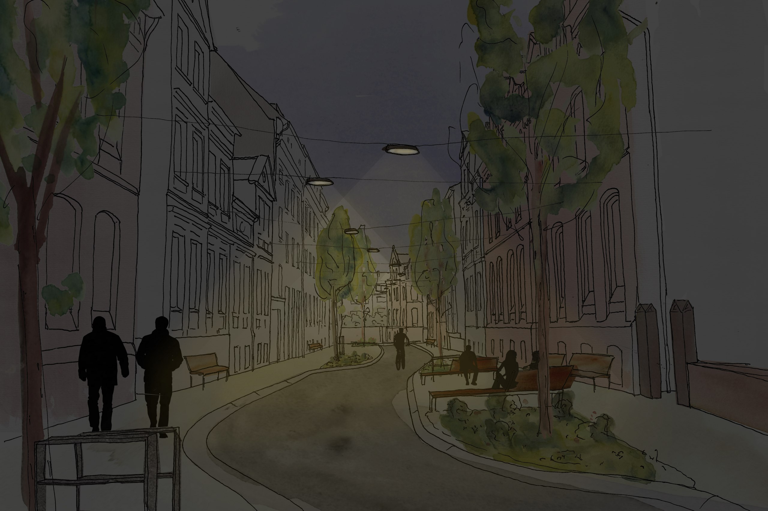 Das Licht in der Stadt der Zukunft unter Berücksichtigung der Klimakrise