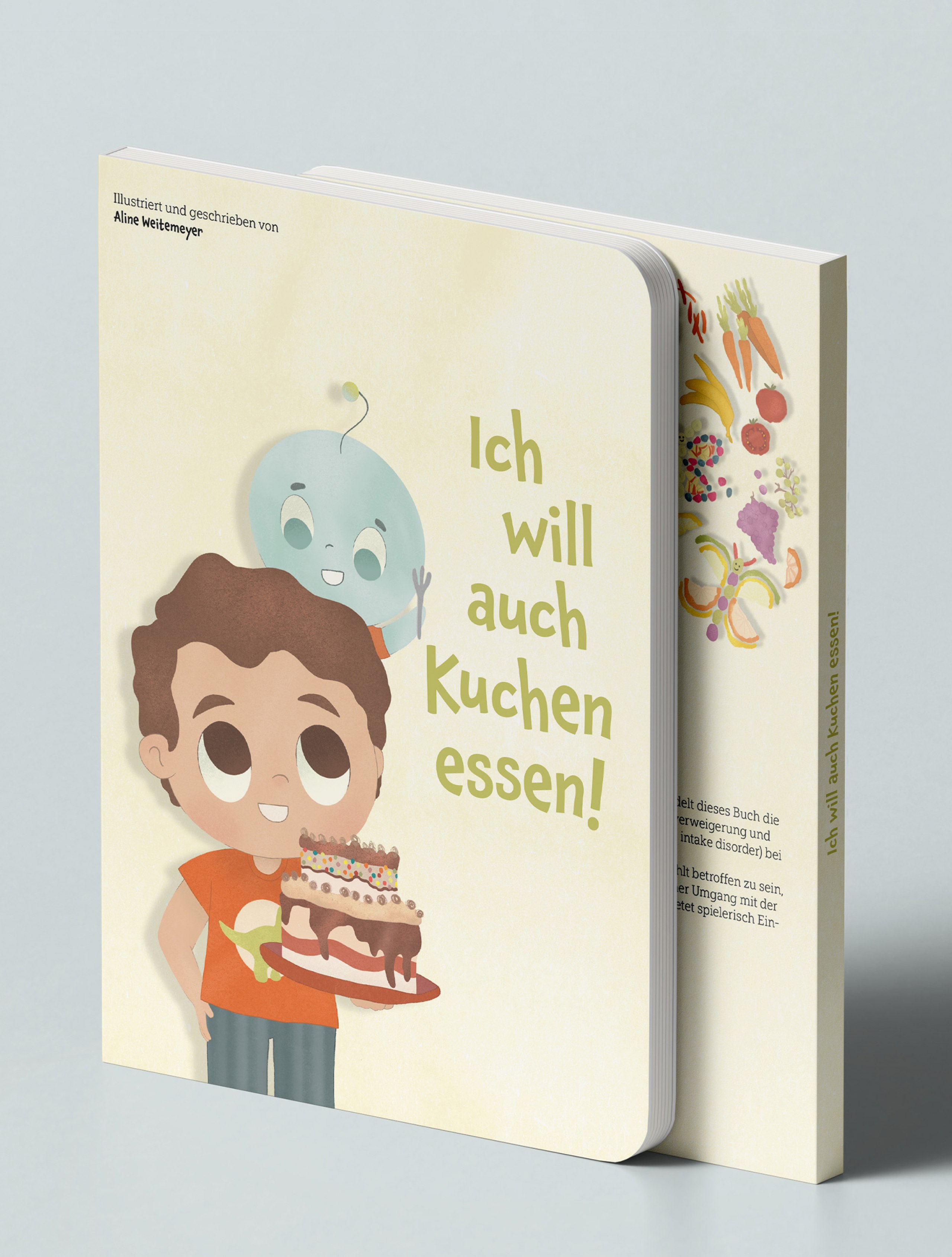 Gestaltung eines Kinderbuches zum Thema ARFID und sensorischer Nahrungsverweigerung
